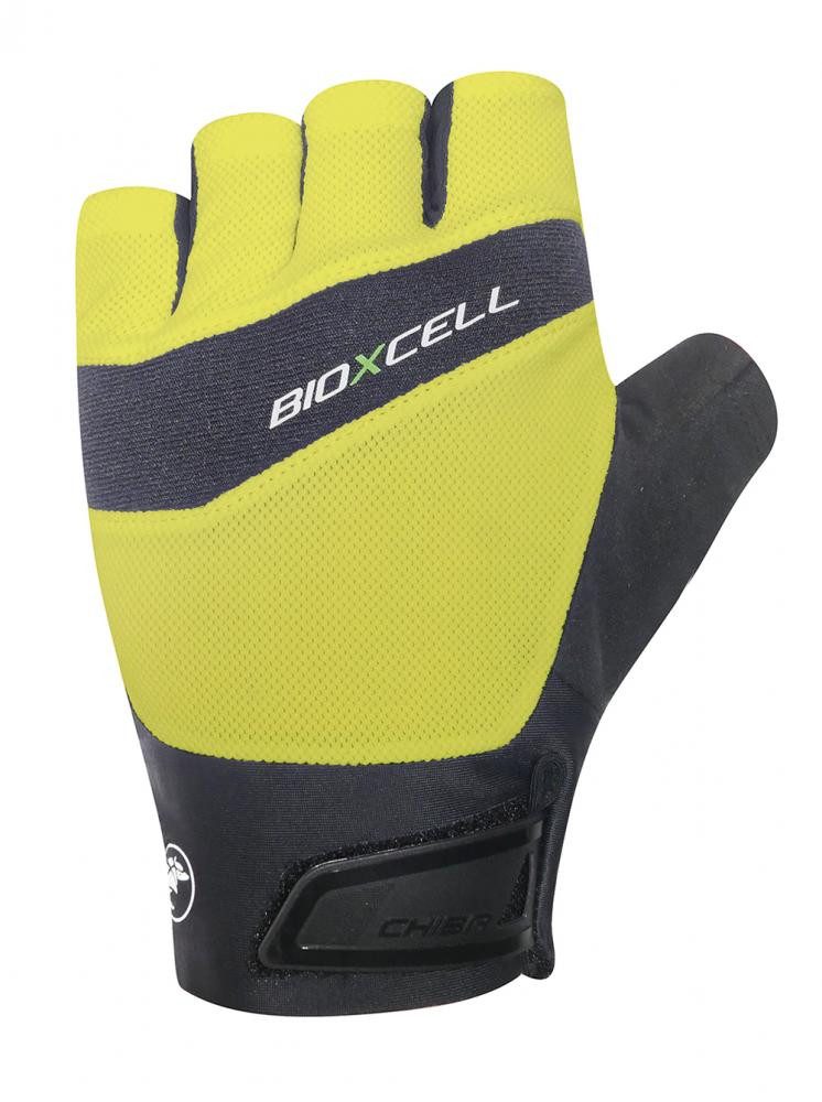 Fahrradhandschuhe CHIBA BioXCell Pro - Radhandschuhe neongelb 3XL mit BioXCell-Polsterun