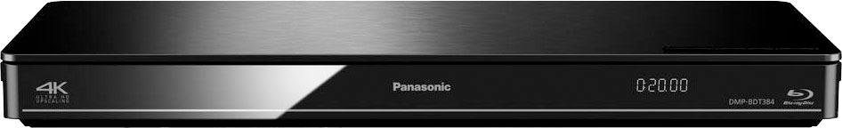 BD-Video, Schwarz Upscaling) DMP-BDT384/385 Panasonic / (3D) Blu-ray-Player LAN (Ethernet), HD WLAN, 4K (FULL