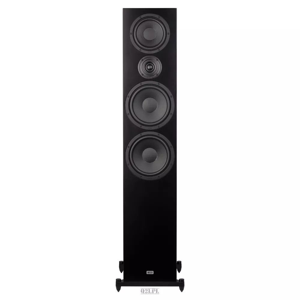 Heco AURORA XT 1000 Black/walnut Stück schwarz Aktion Stand-Lautsprecher (380.0 W)