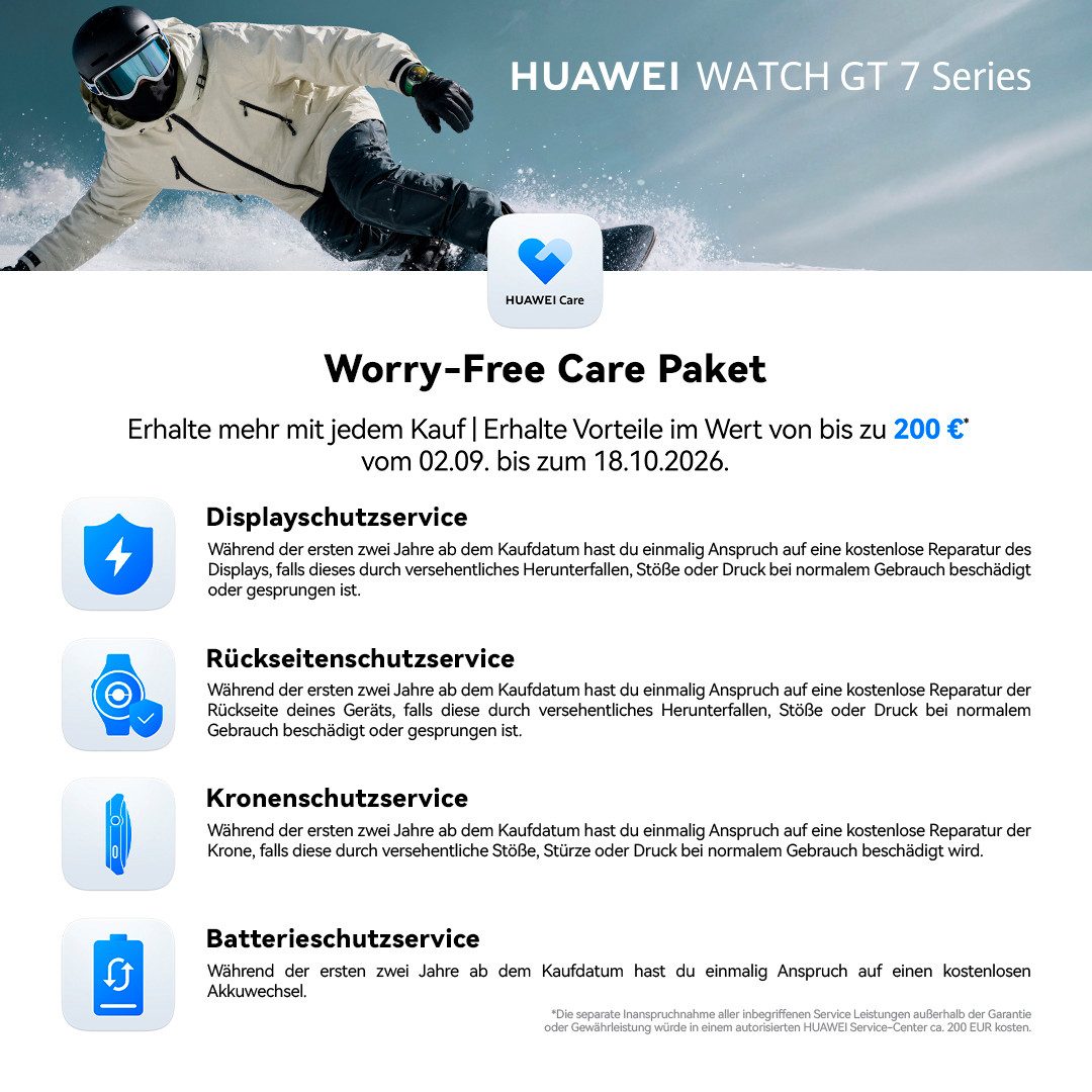Huawei WATCH GT7 46mm Smartwatch (3,73 cm/1,47 Zoll) – Bild 3 von 5