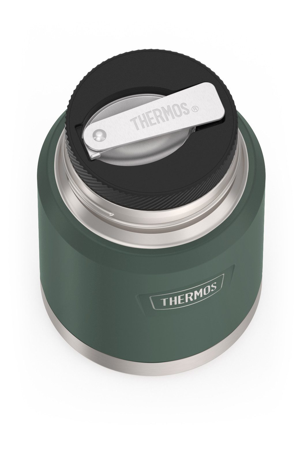 THERMOS Thermobehälter ICON FOOD JAR, Thermobehälter für Essen, spülmaschinenfest, Edelstahl, Kunststoff, Silikon, (1-tlg), 0,47l, 10h heiß & 24h kalt, dicht &  – Bild 3 von 5