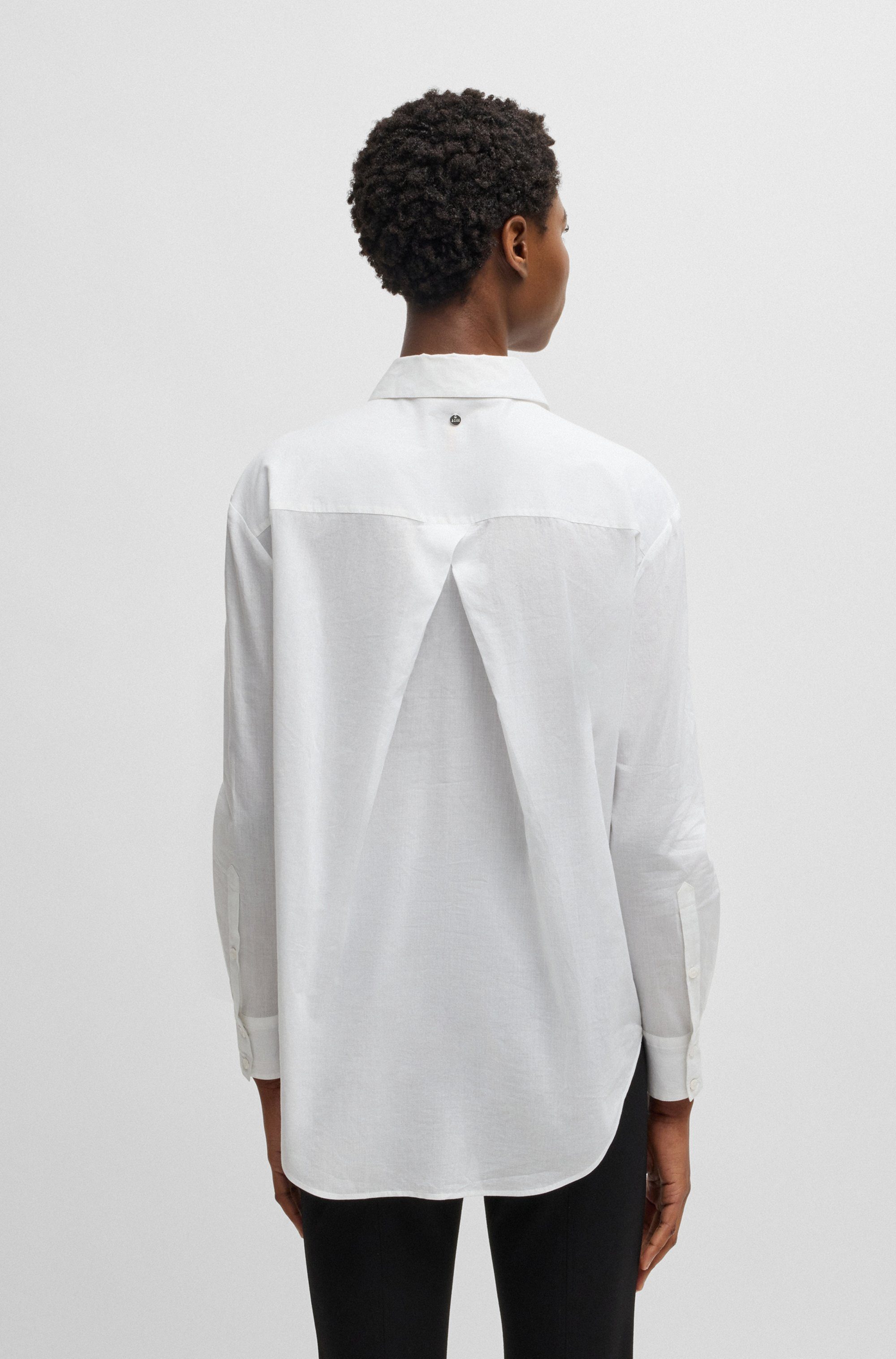 BOSS ORANGE Hemdbluse Betulla Premium Damenmode mit Rückenfalte günstig online kaufen