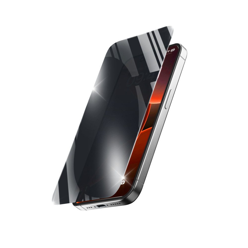 Cellularline Displayschutzglas Xtreme Glass Privacy für Apple iPhone 16 Pro Max (60901)
