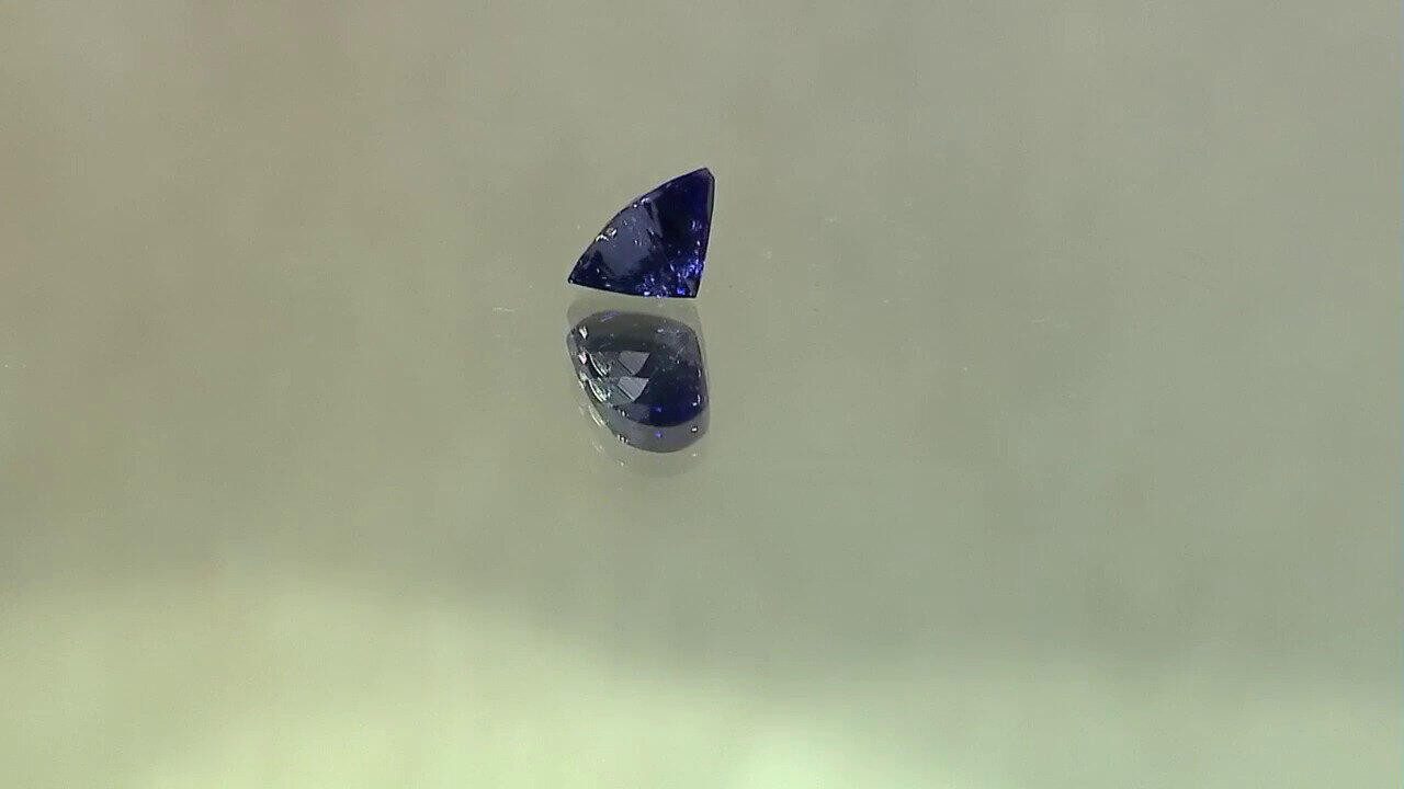 Cavill Edelstein Cavill Ring Sterlingsilber mit 1,18 ct AAA-Tansanit, tiefblau-violett, (1-St)
