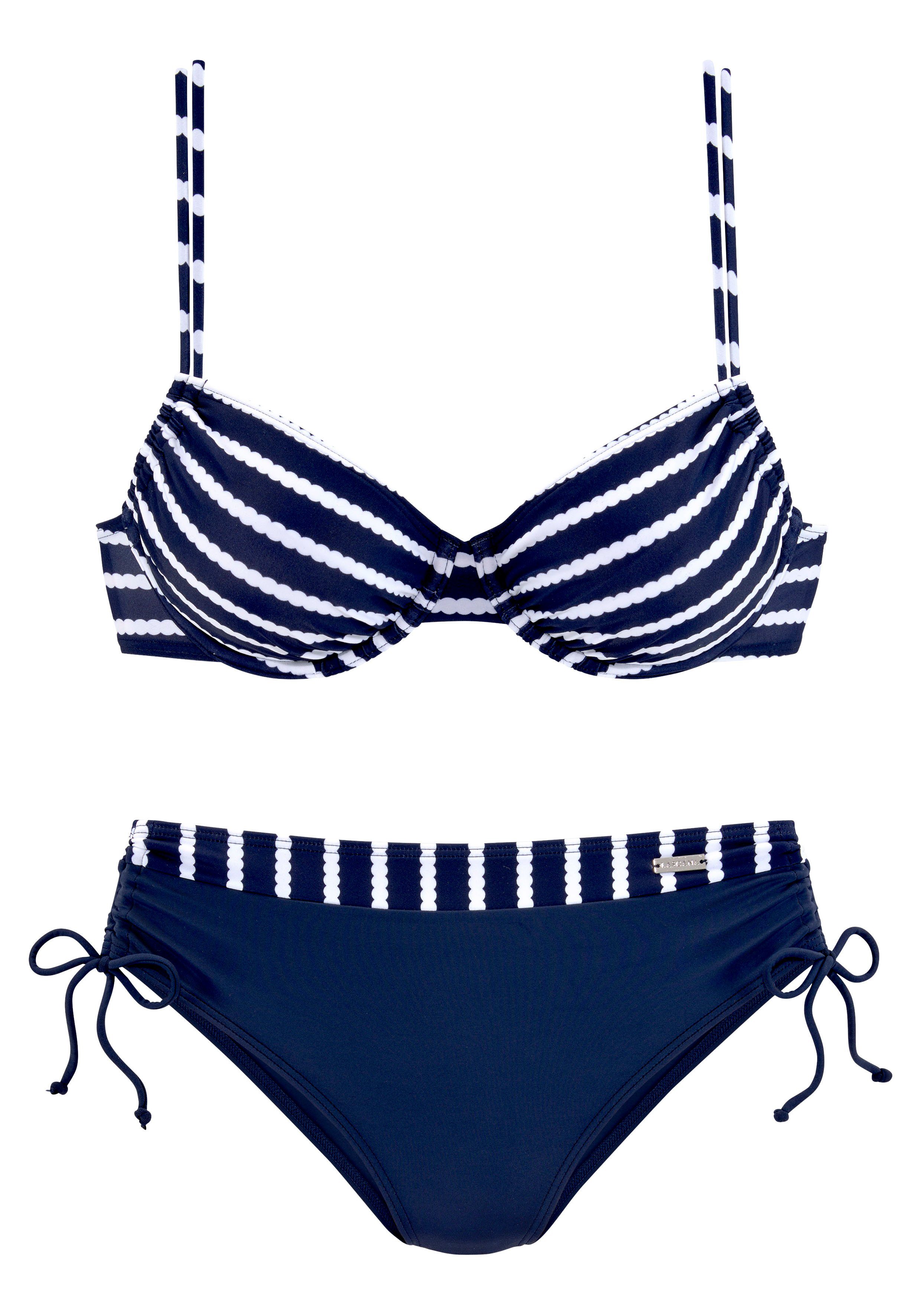 LASCANA Bügel-Bikini mit höherer geschnittener Bikini-Hose günstig online kaufen