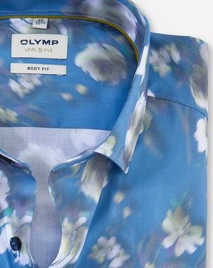 OLYMP Langarmhemd Level Five mit Kent-Kragen