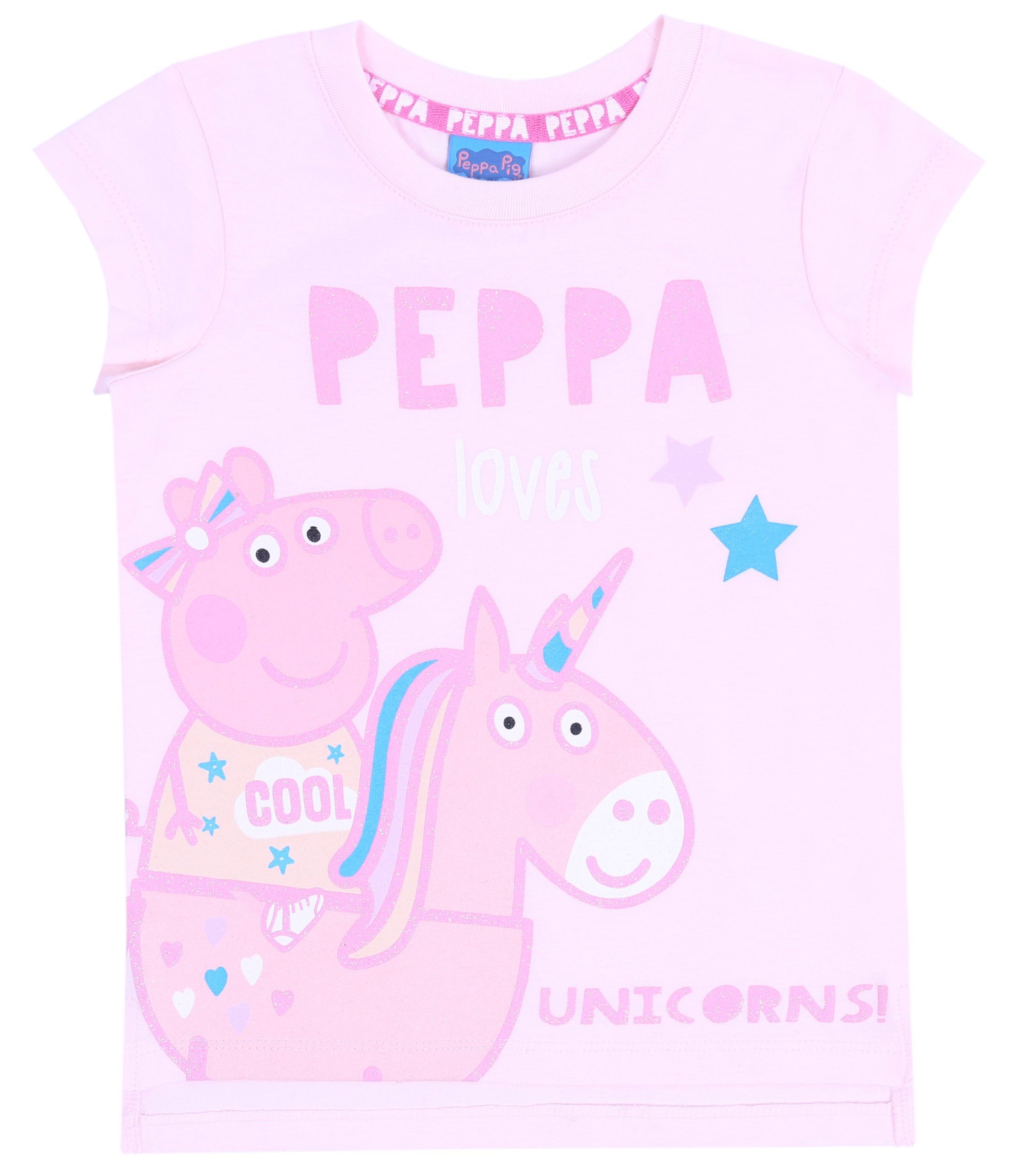 Kurzarmbluse Pinkes T-Shirt, Peppa Wutz Peppa Pig 3-4 Jahre