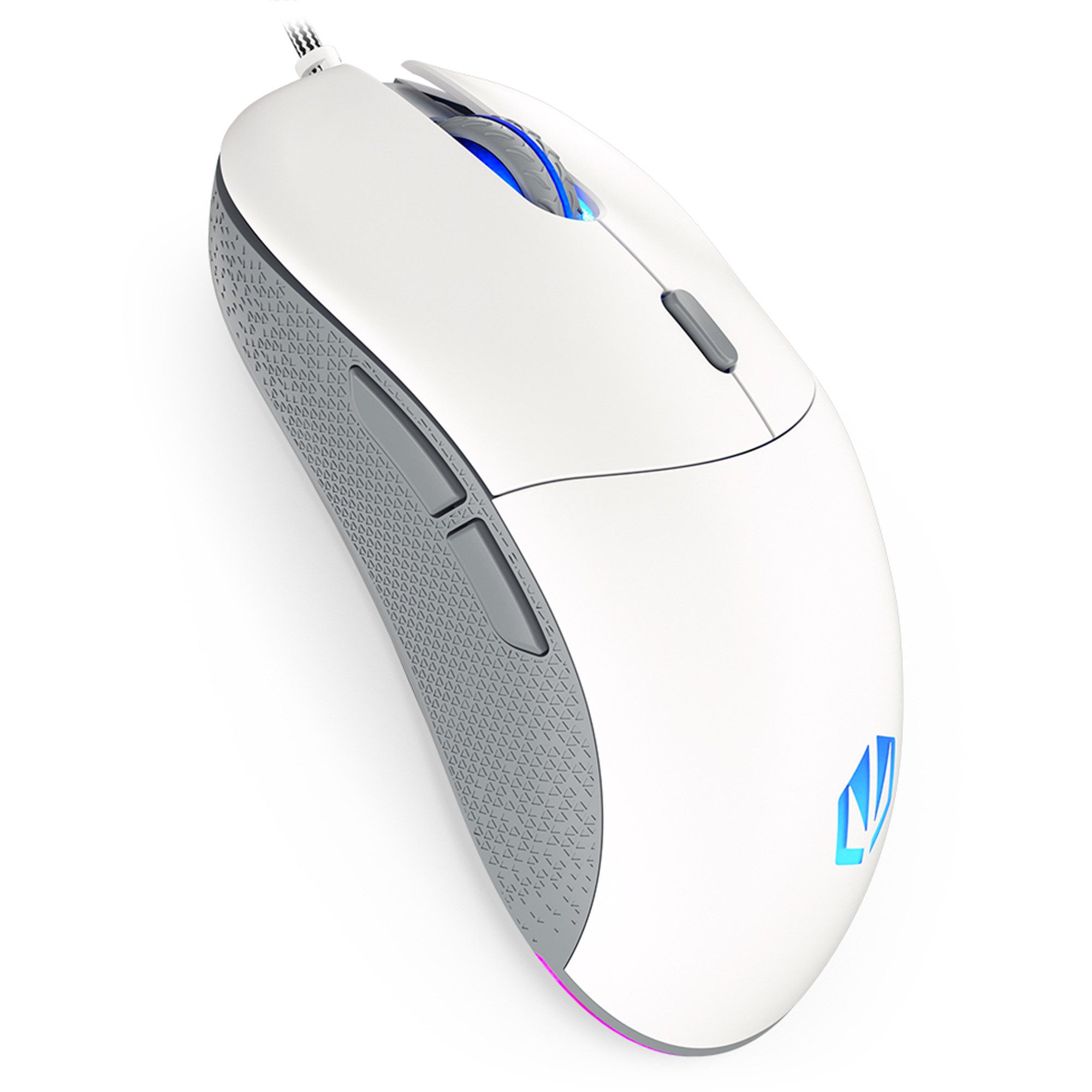 ENDORFY ENDORFY GEM Plus Onyx White, Gaming-Maus Maus (kabelgebunden)