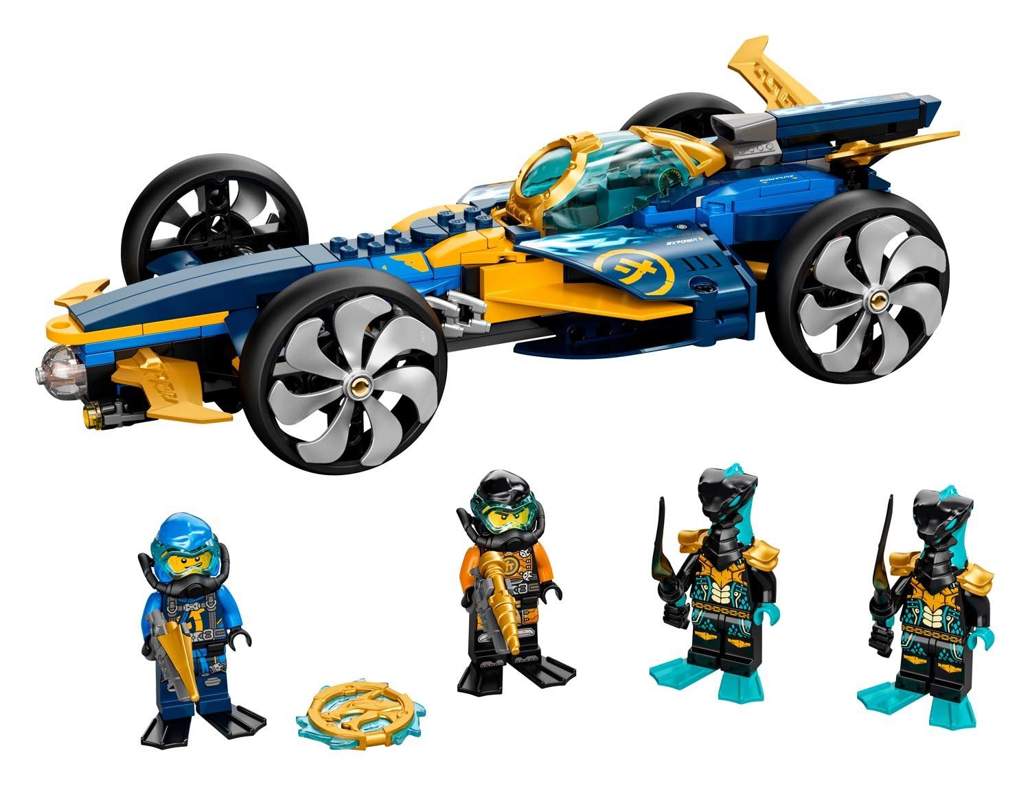 LEGO® LEGO NINJAGO 71752 - Ninja-Unterwasserspeeder Konstruktions-Spielset