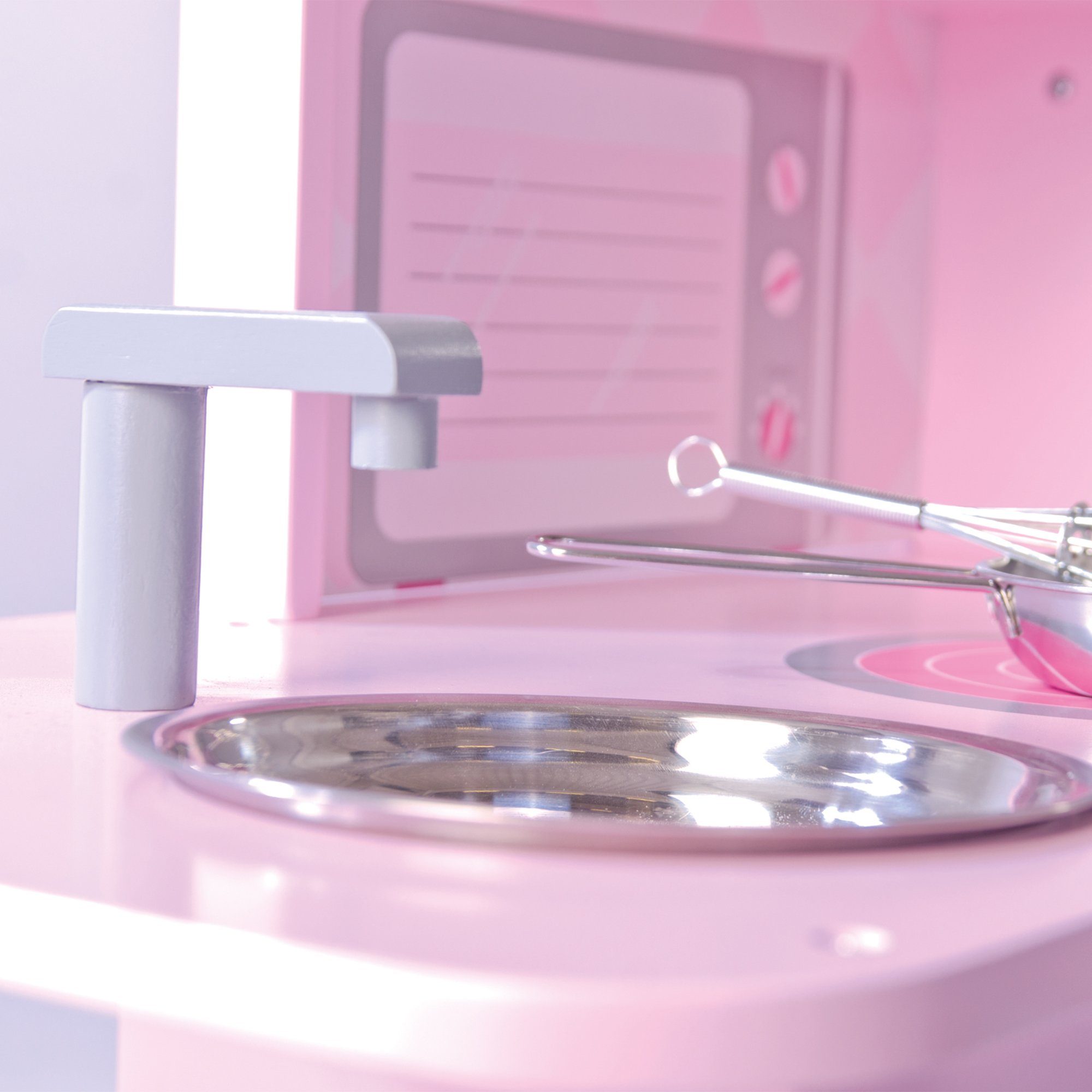 roba® Spielküche Spiel-/ Holzküche Schichtholz, Massivholz, mit Herd, Spüle günstig online kaufen