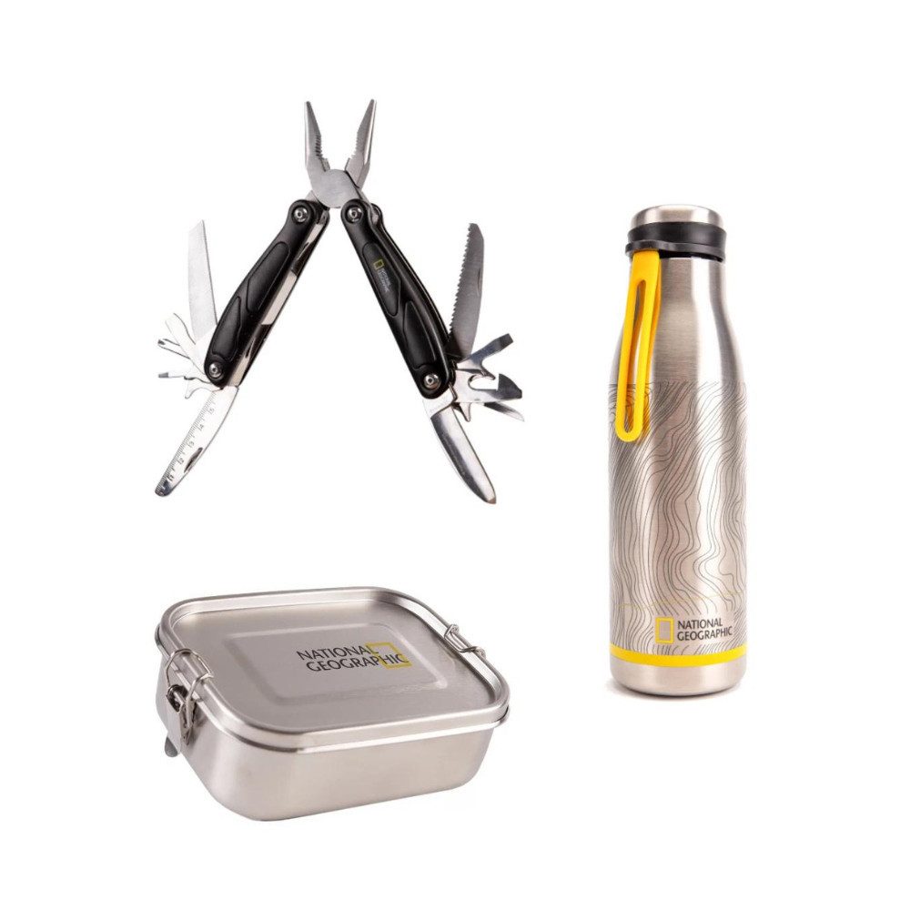 Lunchbox Bundle Trinkflasche, Lunchbox, Multitool