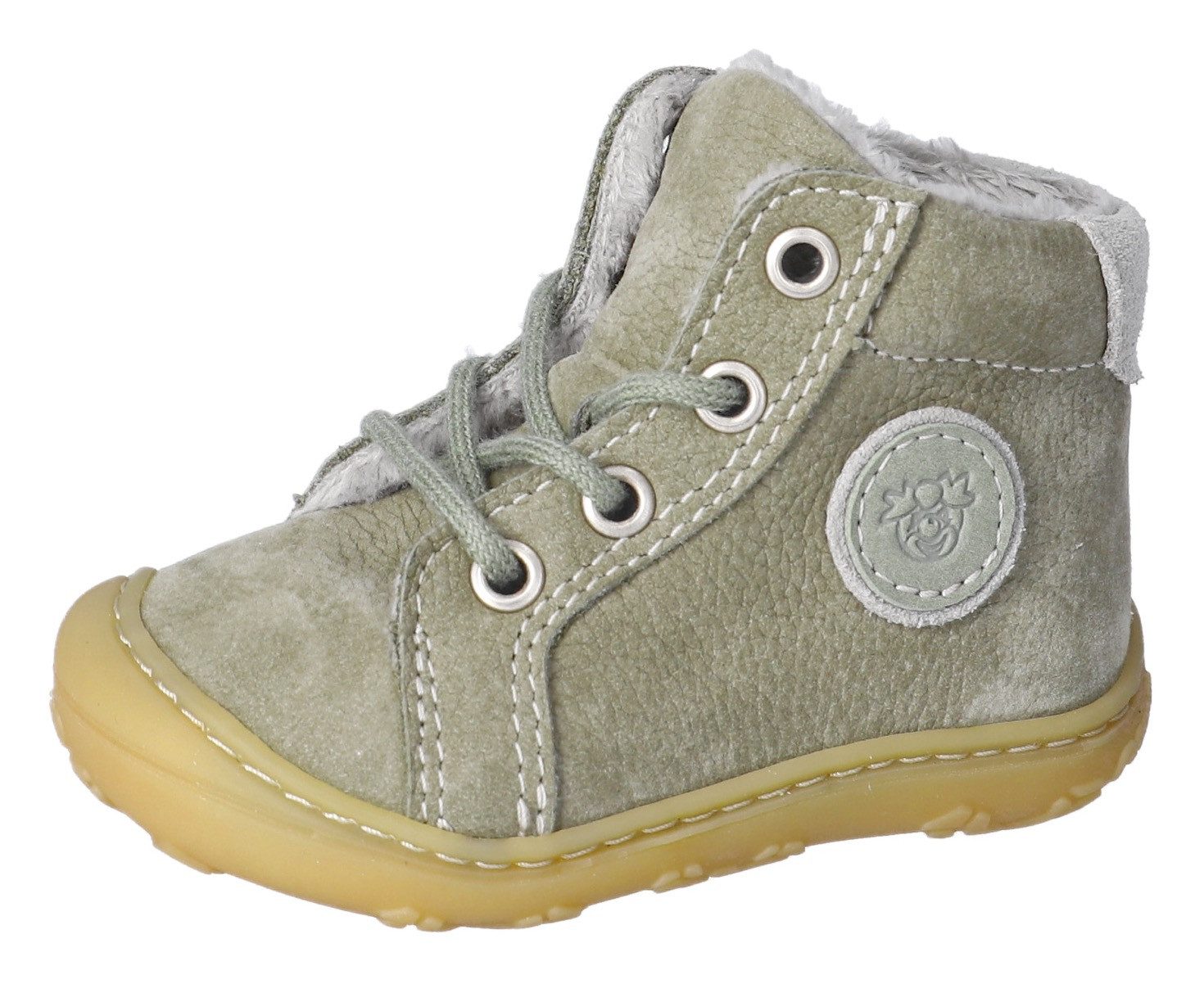 PEPINO by RICOSTA Georgie WMS: Normal Lauflernschuh Winterschuh mit Weiten-Meßsystem, Größenschablone zum Download