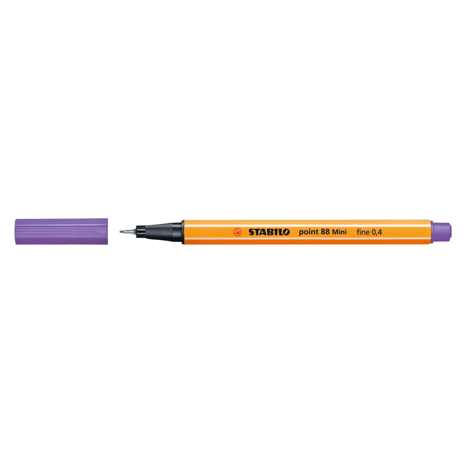 STABILO Fineliner STABILO point 88 Fineliner Mini - 0,4 mm - 18er Set - 13 Standardfarbe