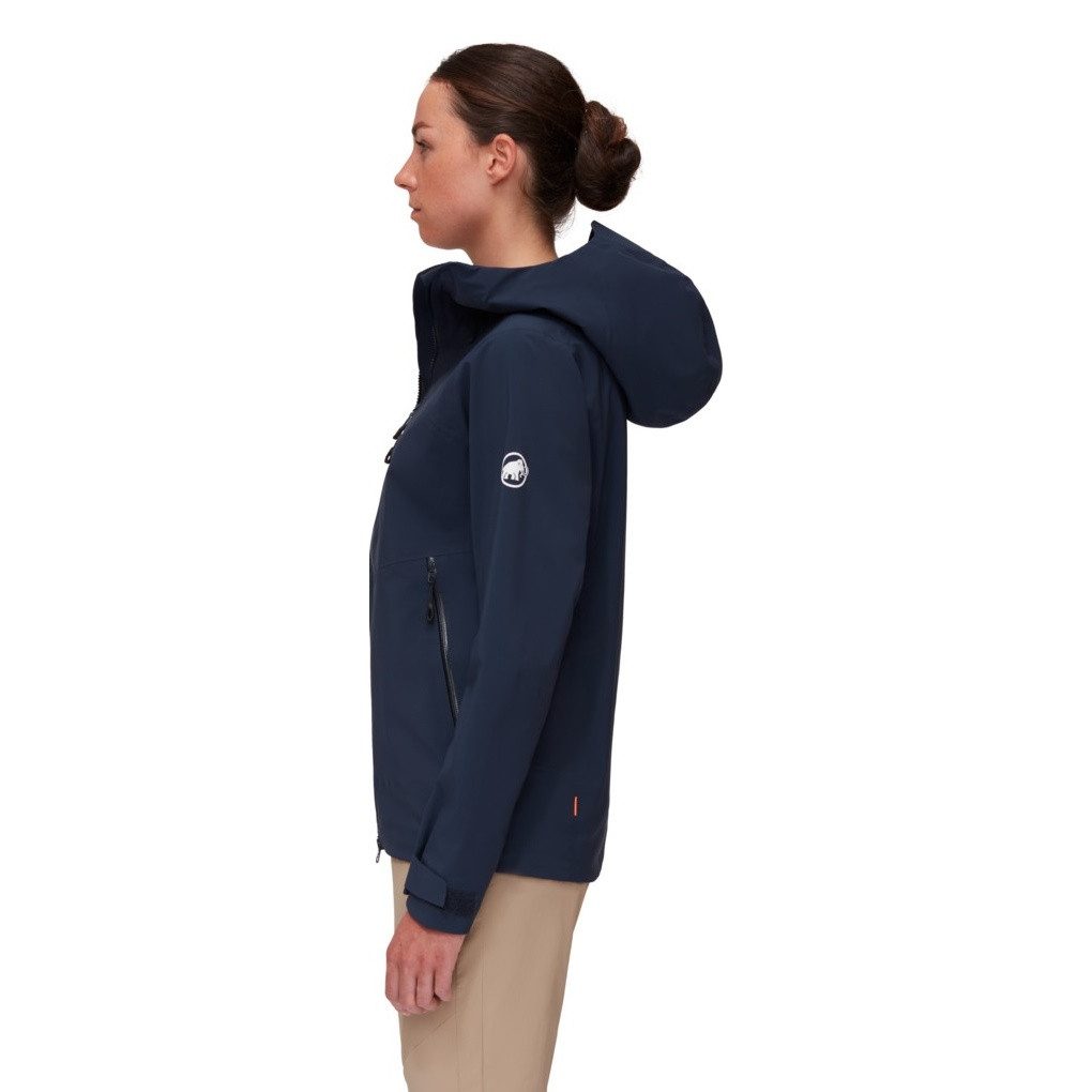 Mammut Allwetterjacke Wanderjacke Alto Guide Hardshell Hooded (atmungsaktiv, wasserdicht)