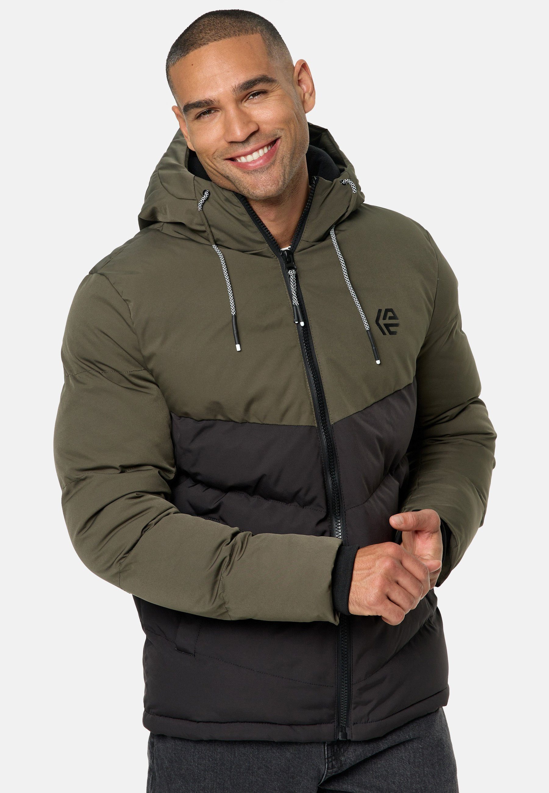 Indicode Winterjacke Herren INAgiotis Jacke Winter Herrenjacke