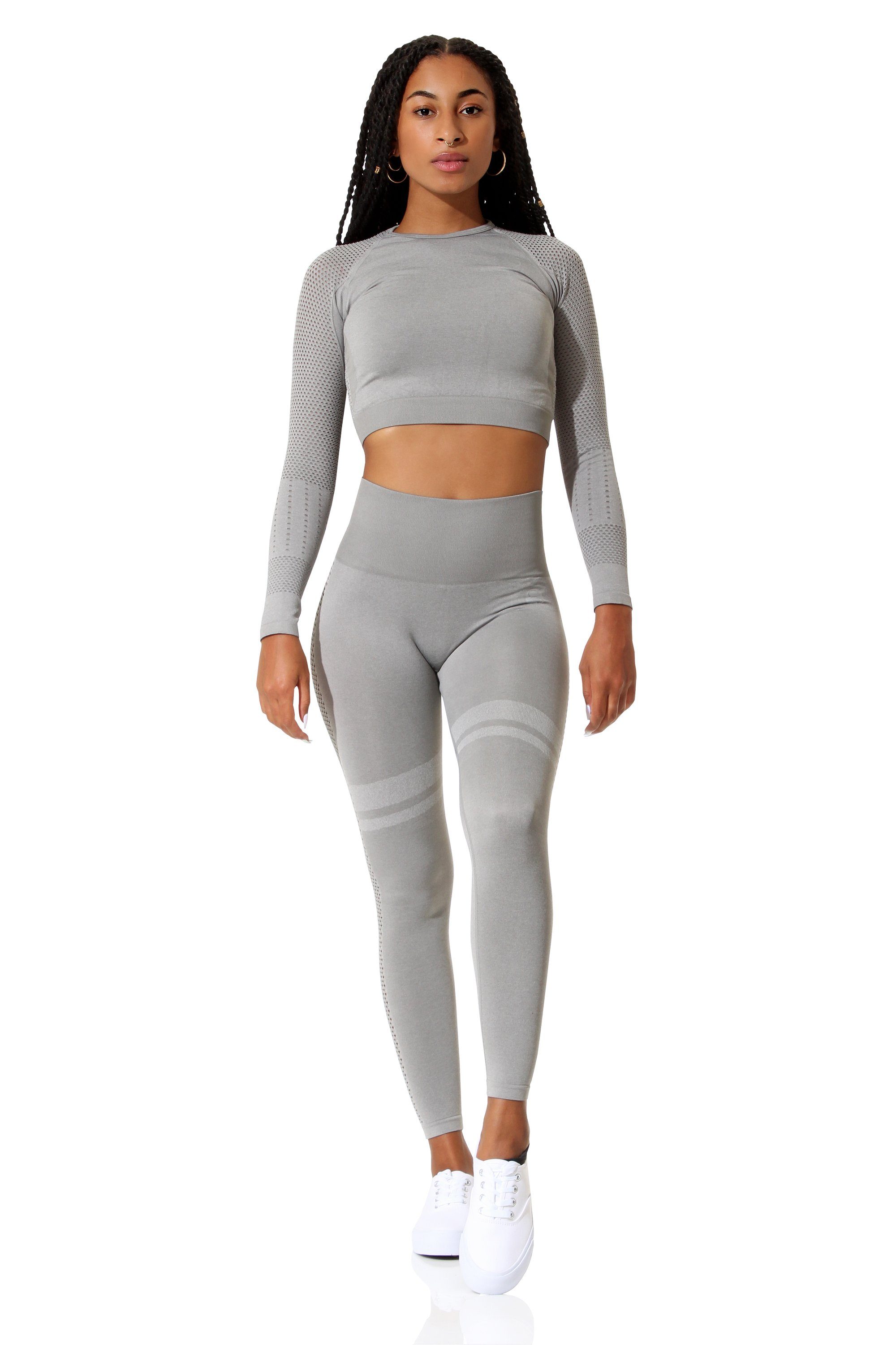 Stark Soul® Leggings High Waist mit breitem elastischen Bund – Bild 3 von 4