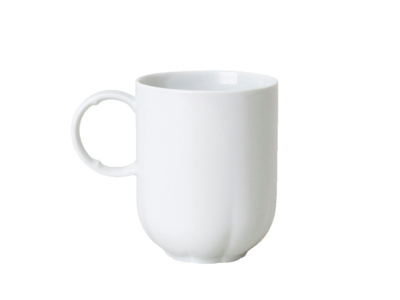 Rosenthal Becher Sonetto Bianco Becher mit Henkel, Porzellan