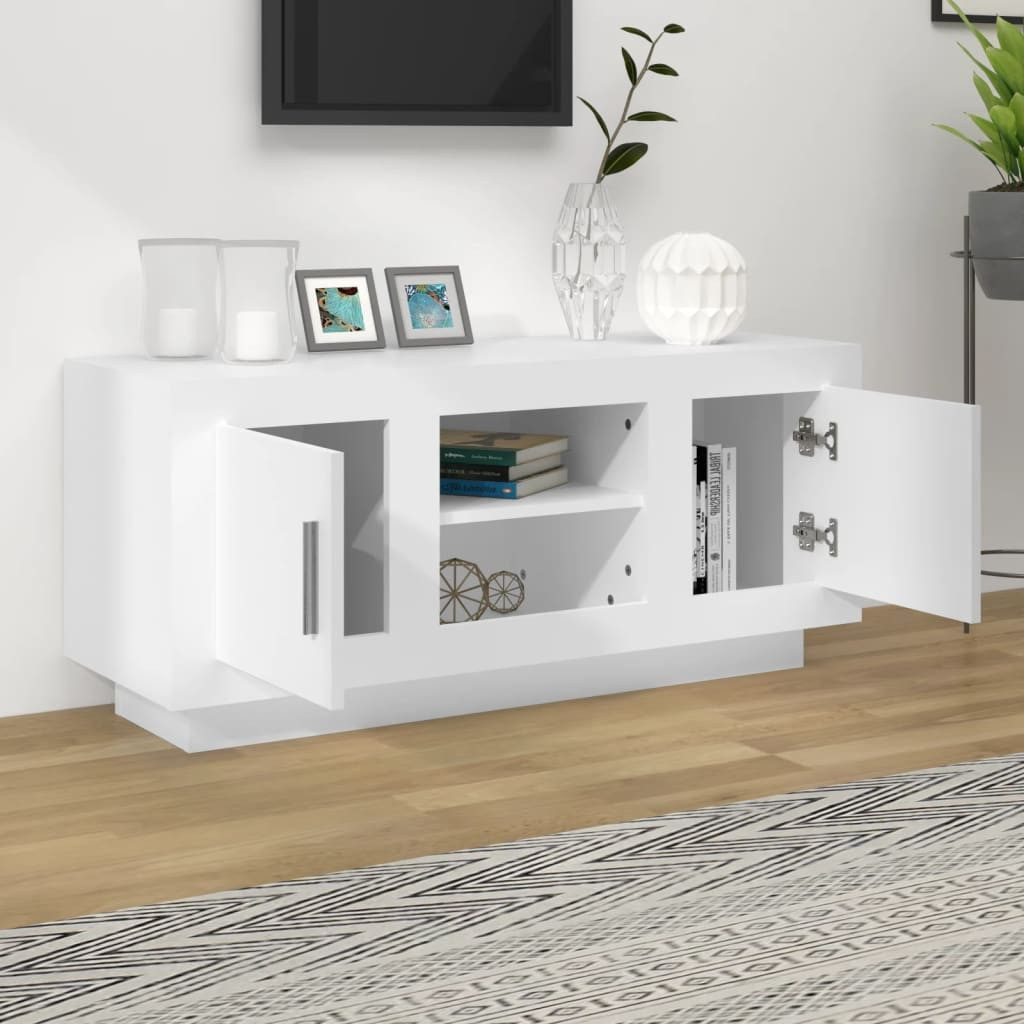 vidaXL TV-Schrank TV-Schrank Weiß 102x35x45 cm günstig online kaufen