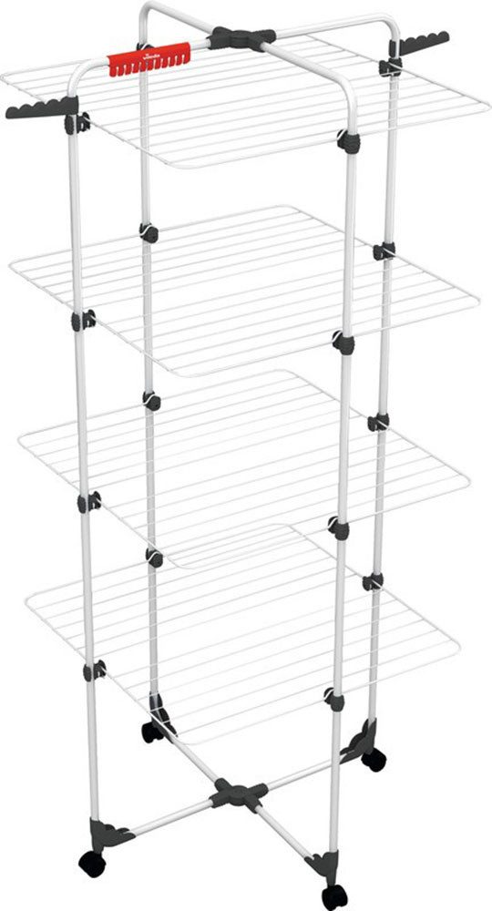 Vileda Рама для сушки белья Vileda MIXER 4 Turmwäscheständer, 8 flexibel einklappbare Trockenebenen