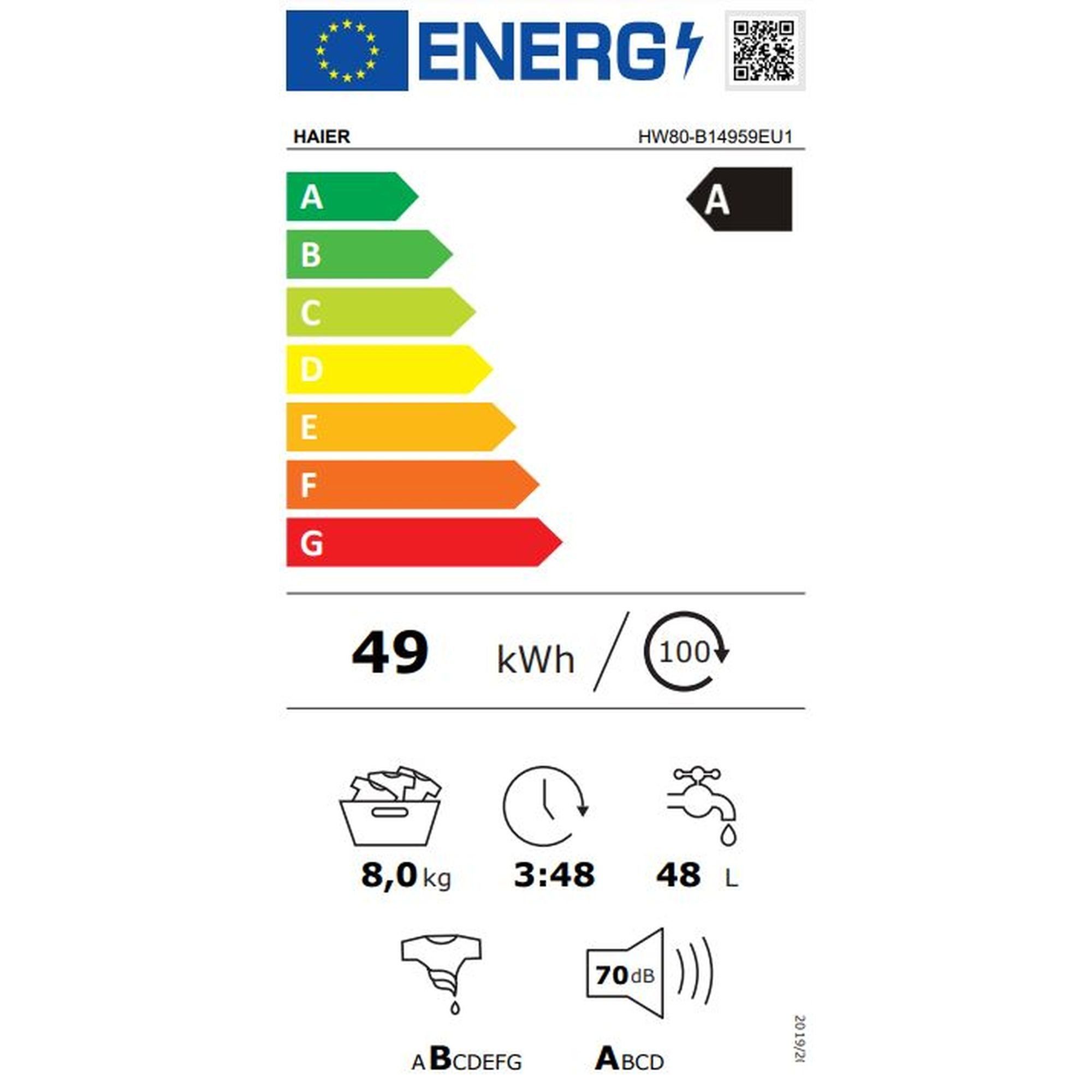 Waschmaschine Haier HW80-B14959EU1