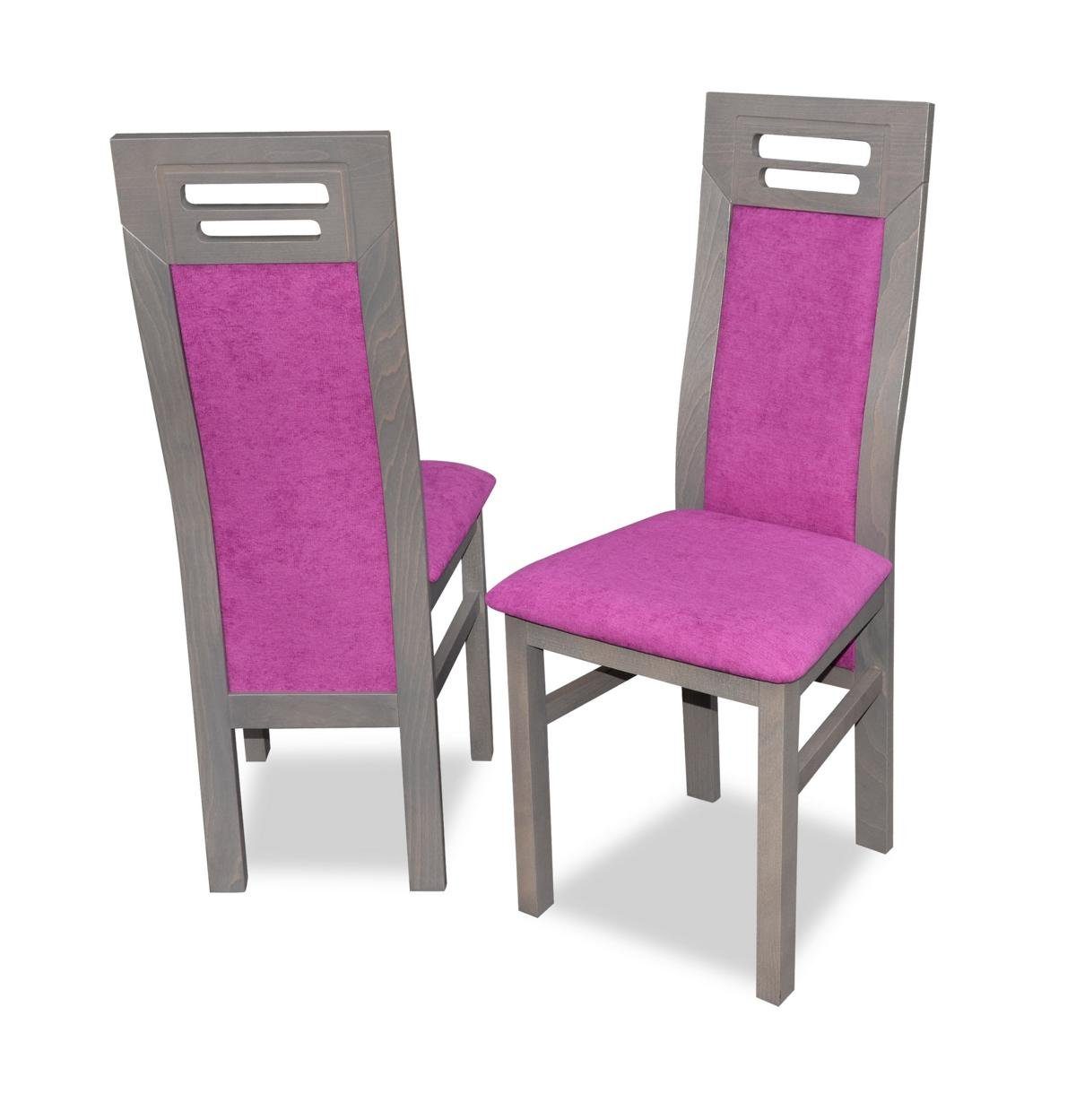 Stuhl Stuhl, JVmoebel Polster Zimmer Textil Luxus Stühle Sitz Lehnstuhl Designer Wohn Ess
