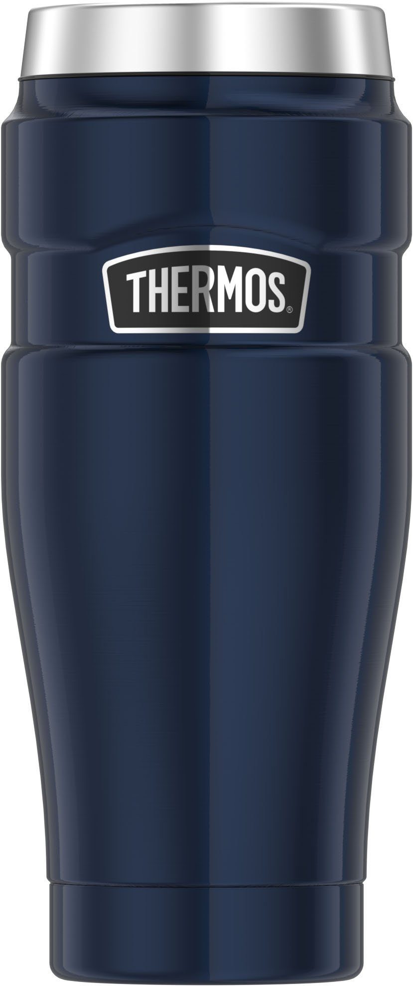 THERMOS Thermobecher Stainless King, Edelstahl, DrinkLock – Verschlusssystem, 100% dicht