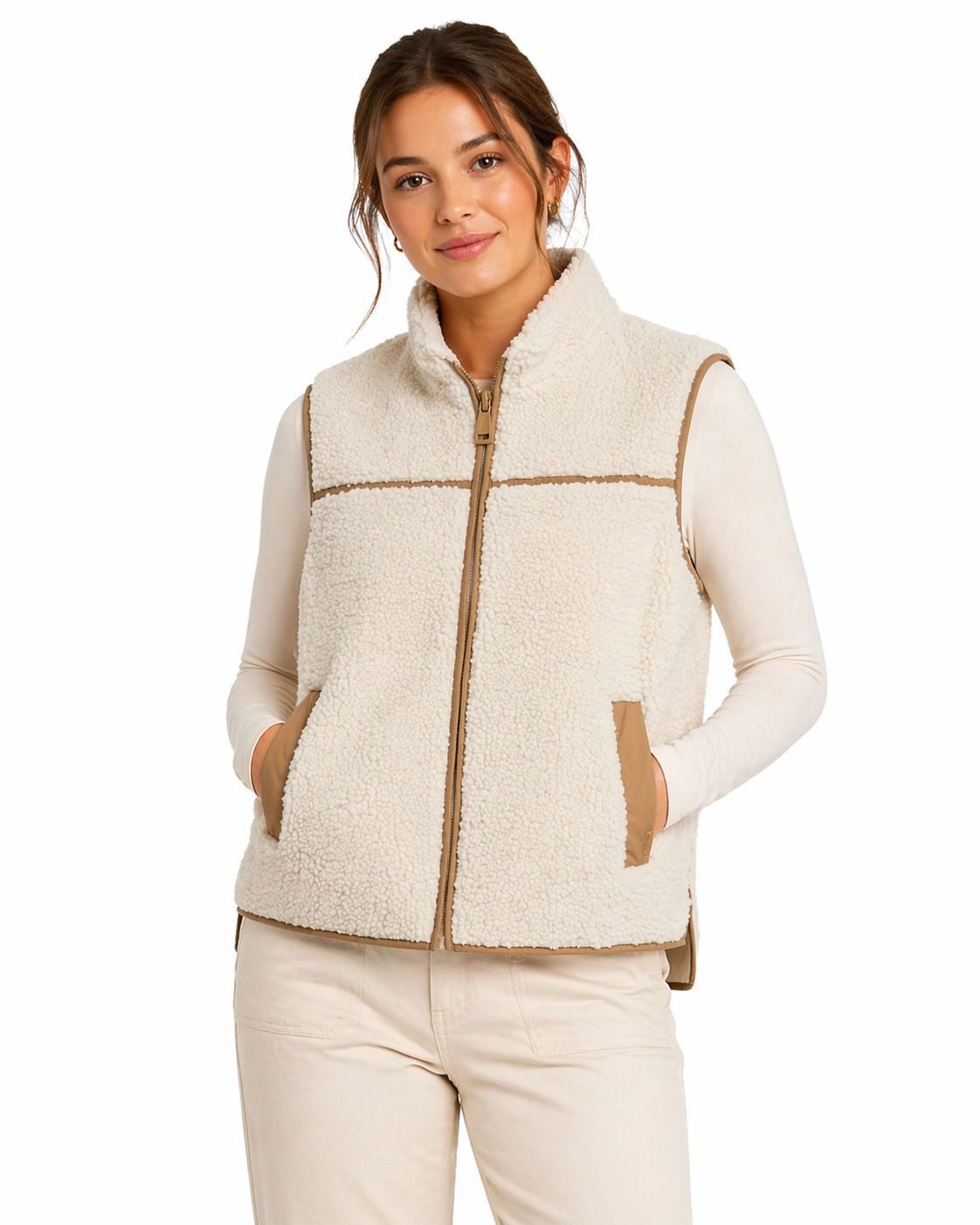 Mos Mosh Kurzweste MMRowe Teddy Waistcoat