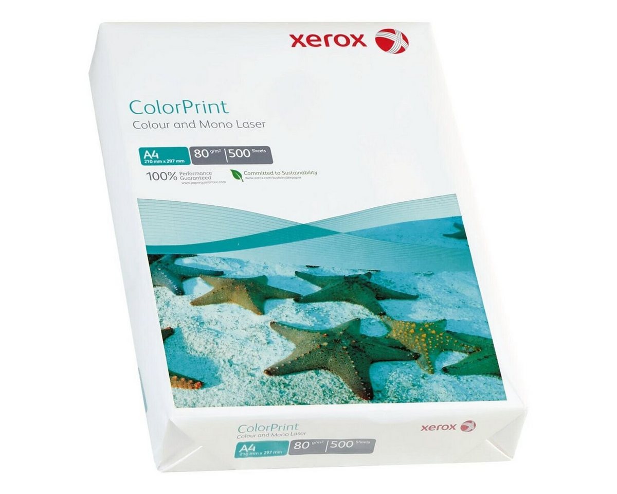 Thumbnail - Xerox Farblaser-Druckerpapier ColorPrint, Format DIN A4, 80 g/m², 171 CIE, 500 Blatt