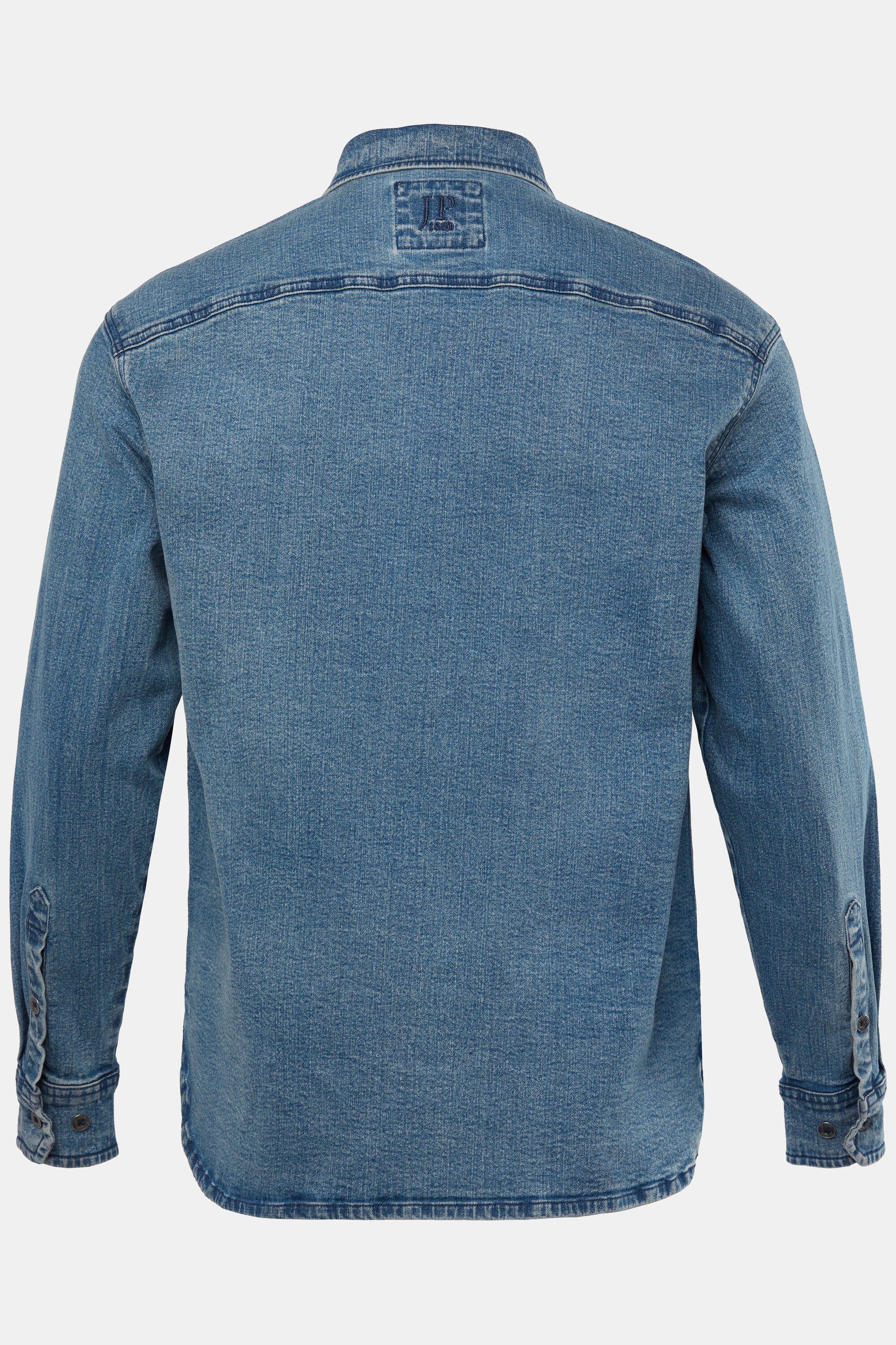 JP1880 Businesshemd Jeanshemd FLEXNAMIC® Denim Langarm Kentkragen günstig online kaufen