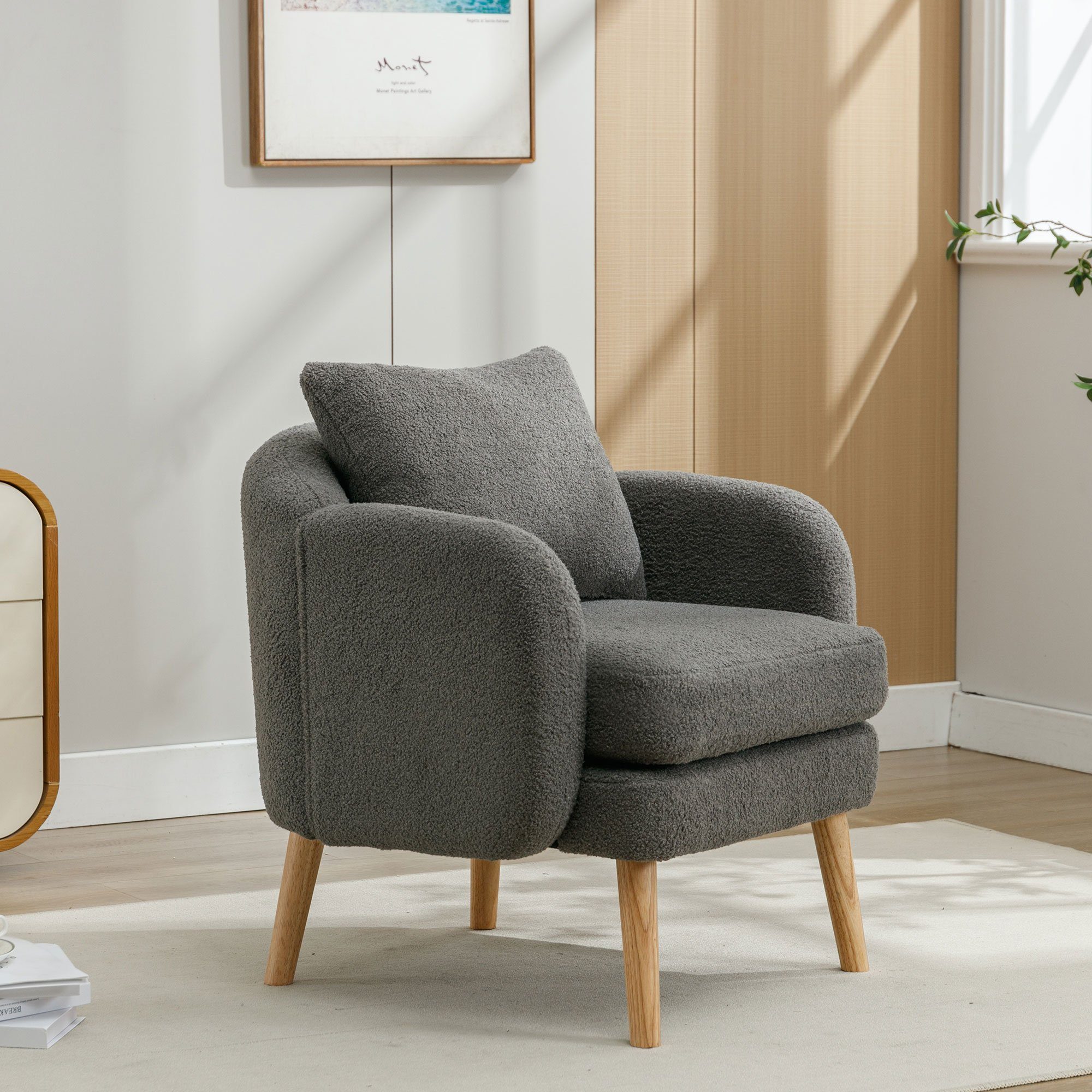 KLAM HOME Sessel Ohrensessel, Relaxsessel, Lehnsessel günstig online kaufen