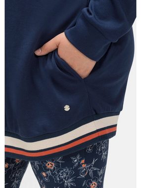 Sheego Sweatshirt Große Größen aus formstabiler, weicher Interlock-Qualität