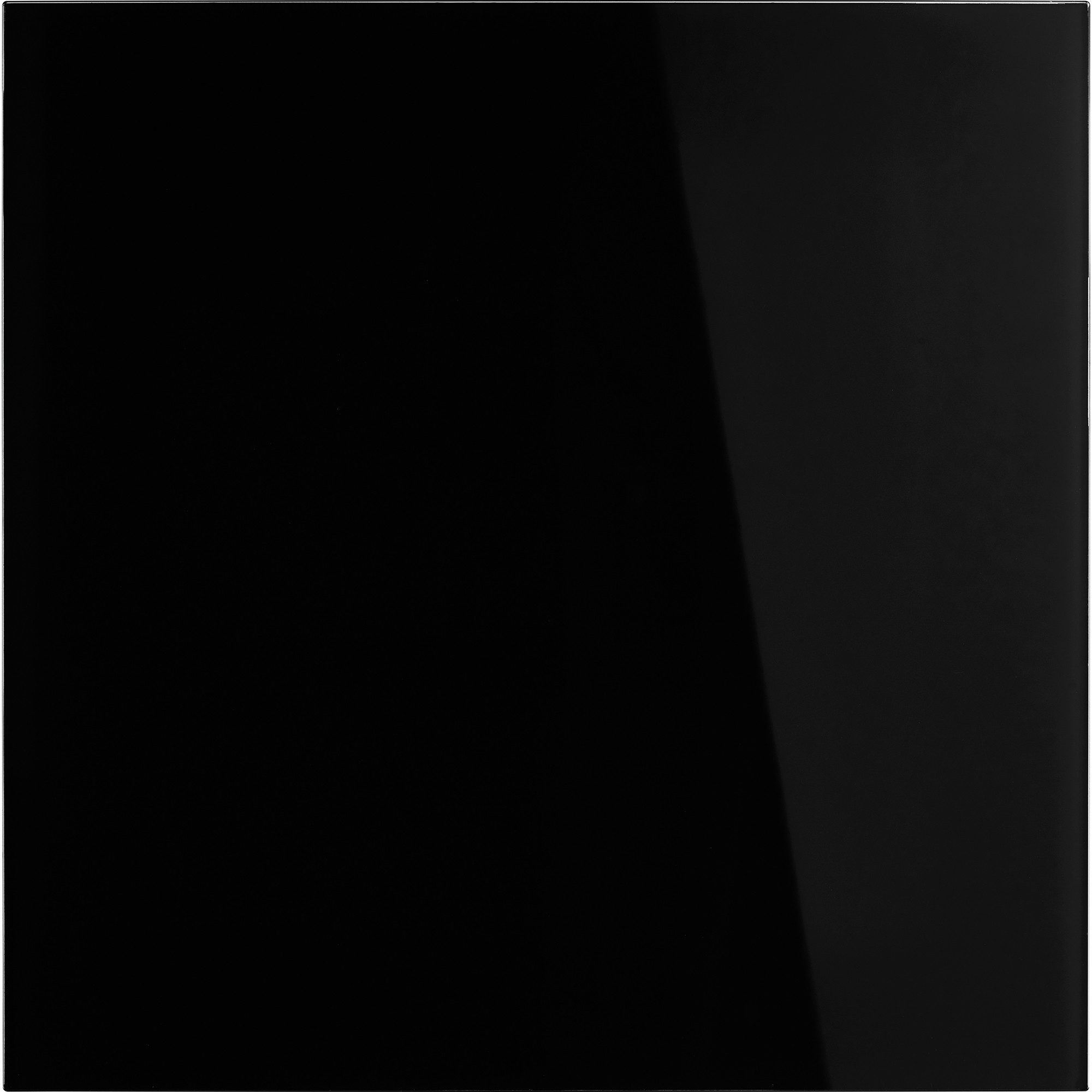 magnetoplan® Wandtafel Design-Glasboards magnetisch 40x40cm schwarz