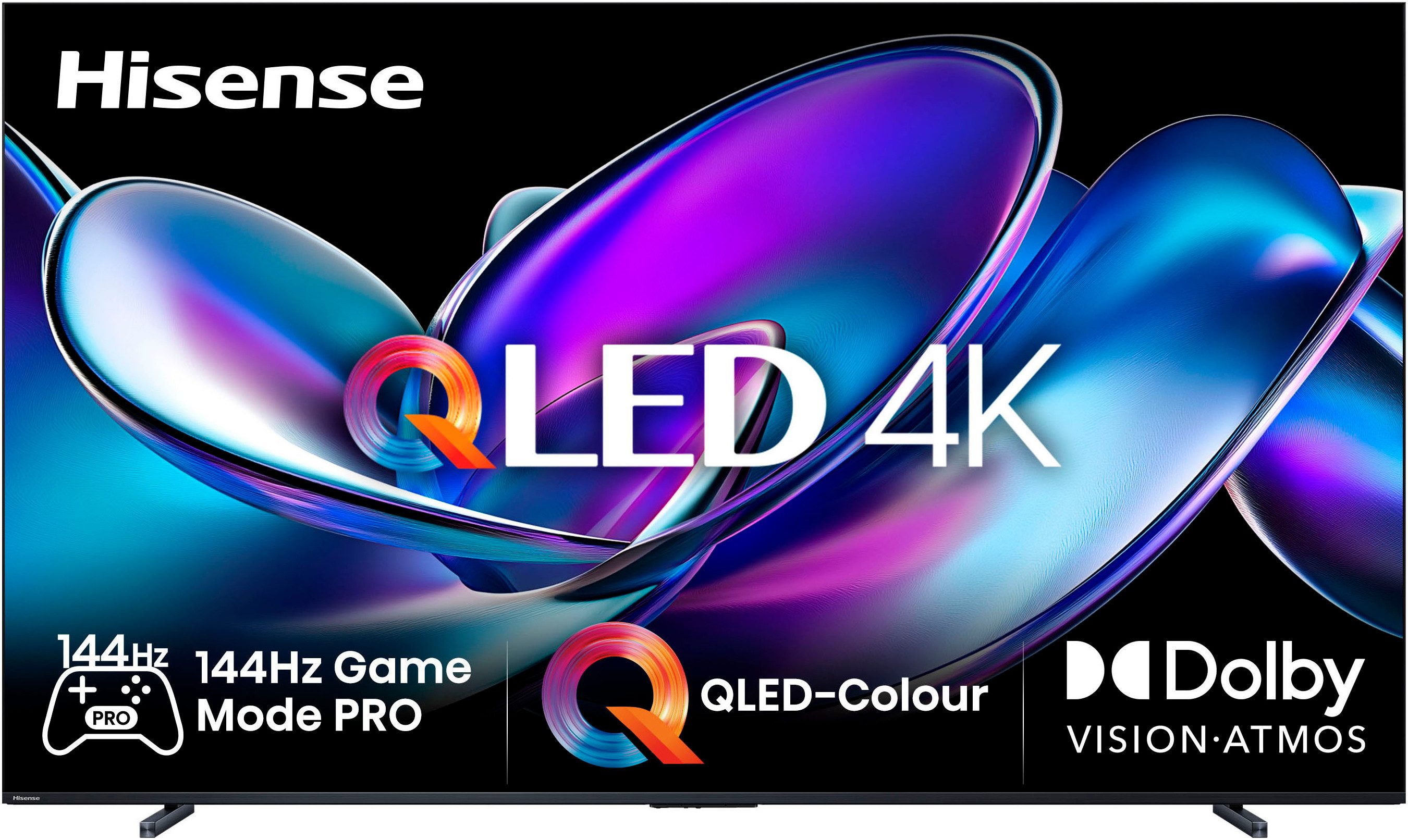 Hisense 100E7Q PRO QLED-Fernseher (253 cm/100 Zoll, 4K Ultra HD, Smart-TV, 4K UHD QLED)