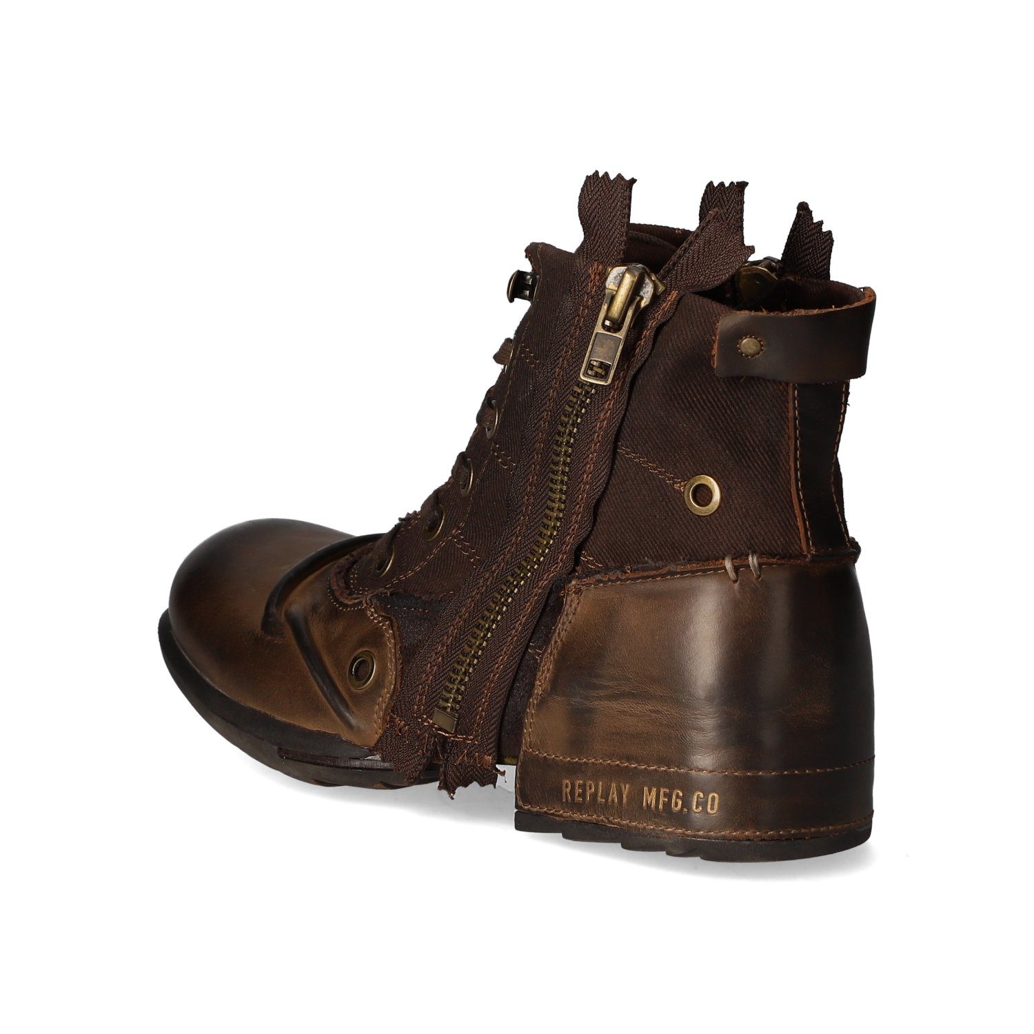 Replay Biker Boots CLUTCH Schnürstiefel