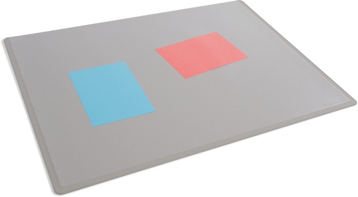Schreibtischunterlage Schreibunterlage PP 53x40cm grau