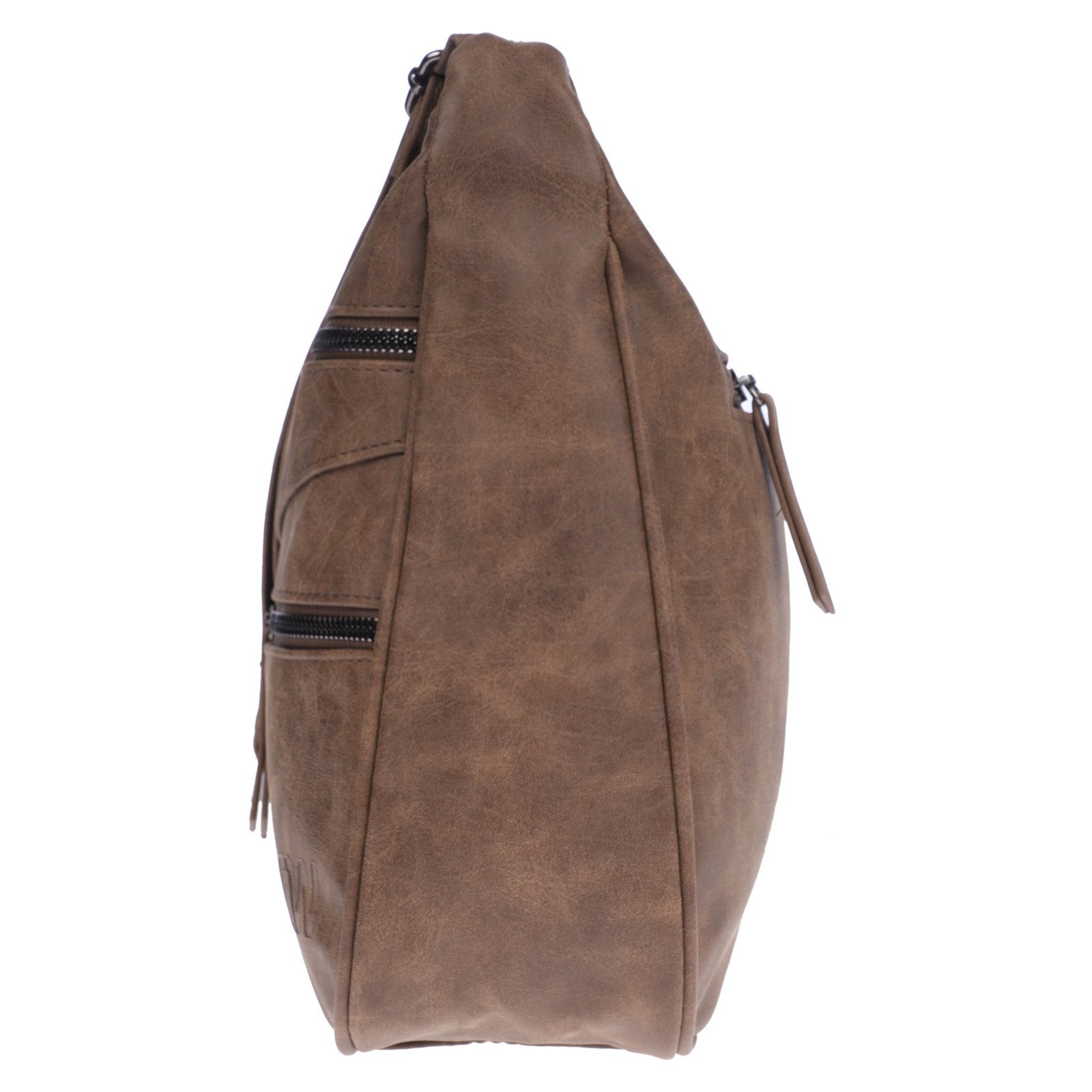 Christian Wippermann Umhängetasche Damen Tasche Schultertasche Umhängetasche Crossover (einzeln), Bag Leder Optik Handtasche – Bild 4 von 5