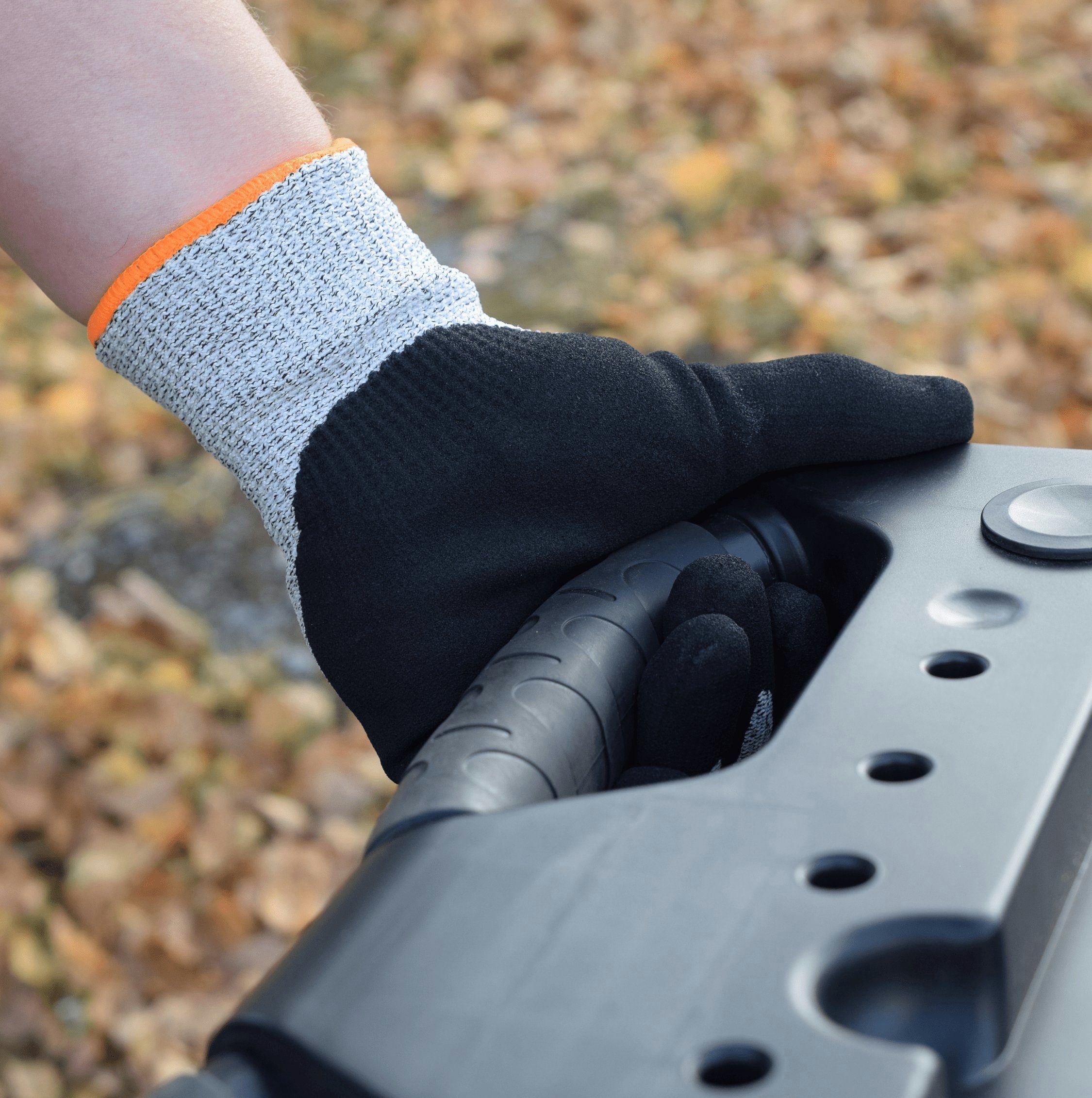TECH-CRAFT Schnittschutzhandschuhe Schnittschutzhandschuh (3er 3 Paar Touchscreen-Finger Gr. Protect Set) Blade 9