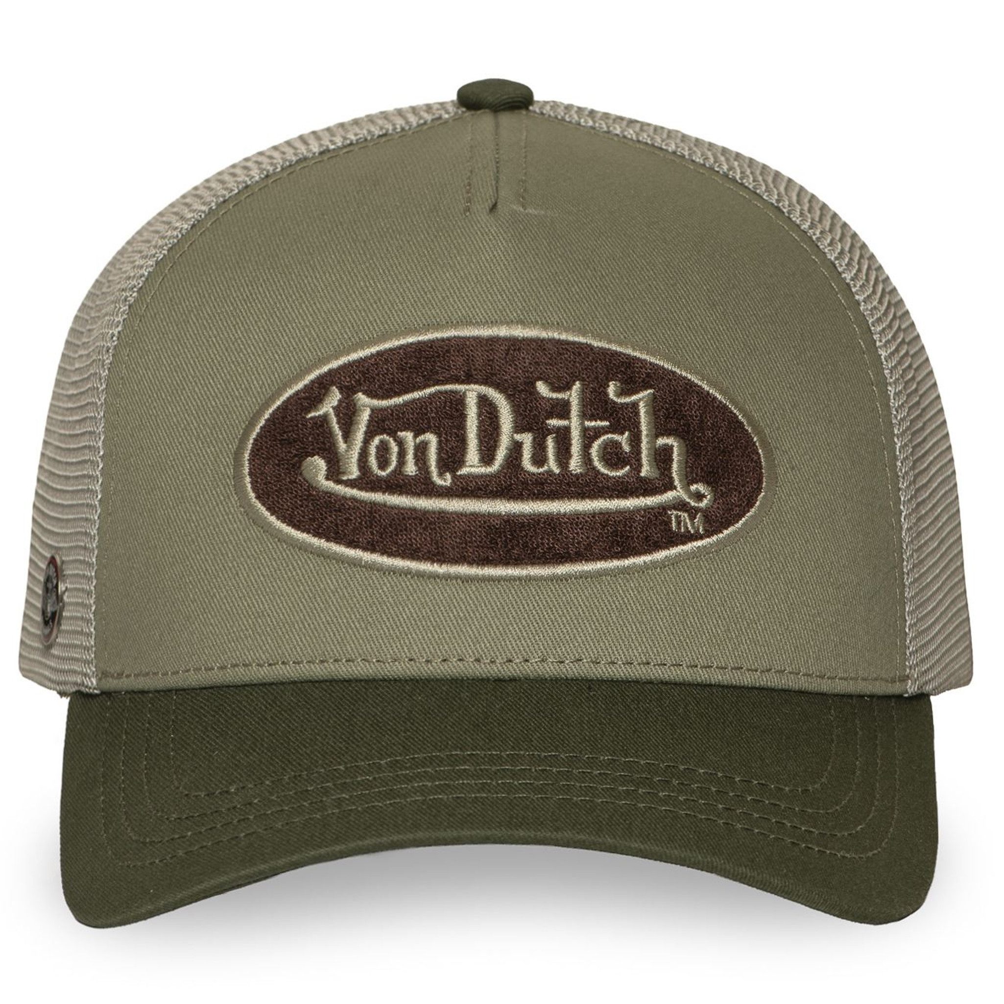 Von Dutch Trucker Cap Von Dutch Originals Trucker Cap - CALIFORNIA TERRY PATCH Mesh (Basecap, Basecap, Meshcap, Trucker Kappe)