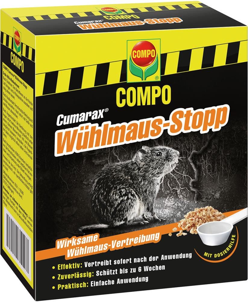 Vergrämungsmittel Wühlmaus-Stopp 200g Vertreibungsmittel COMPO CUMARAX