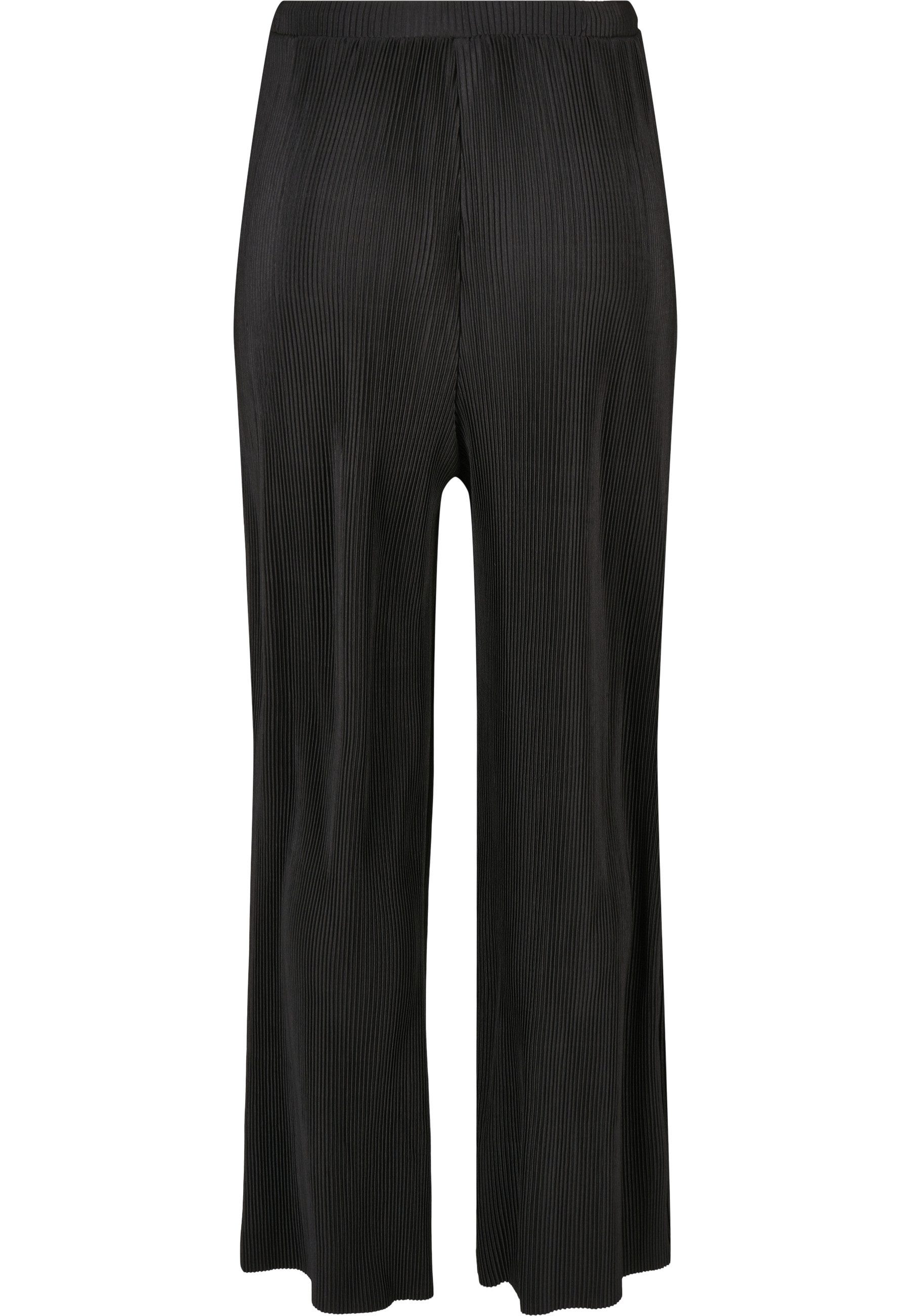 URBAN CLASSICS Stoffhose Urban Classics Damen Ladies Plisse Pants (1-tlg)