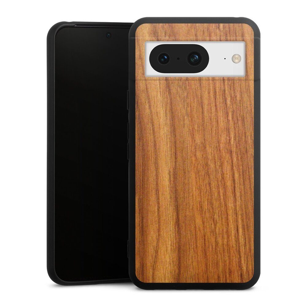 DeinDesign Handyhülle Holzoptik Lärche Holz Lärche, Google Pixel 8 Silikon Hülle Premium Case Handy Schutzhülle