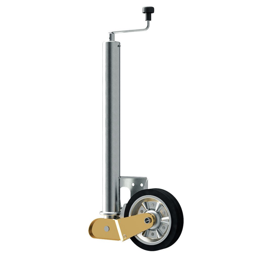 SUPROD Anhänger-Stützrad Automatik Schwerlast Stützrad Anhänger Trailer Wohnwagen 500 kg