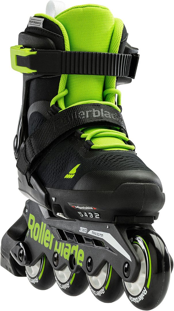 ROLLERBLADE Inlineskates ROLLERBLADE MICROBLADE Inline Skate black/green