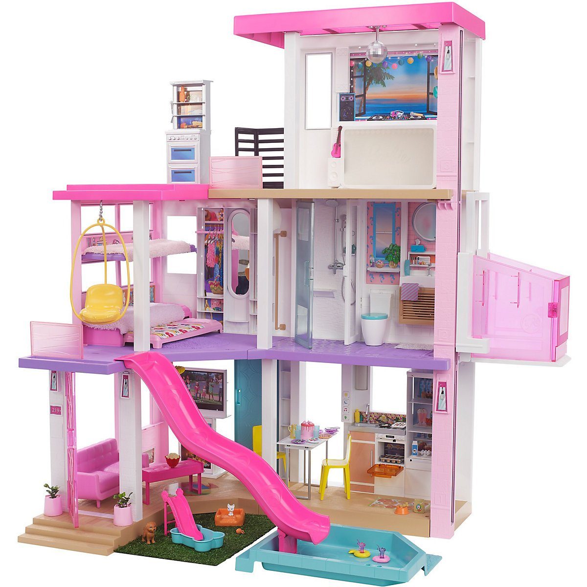 Mattel® Puppenhaus Barbie Traumvilla, Puppenhaus, Barbie Traum-Haus