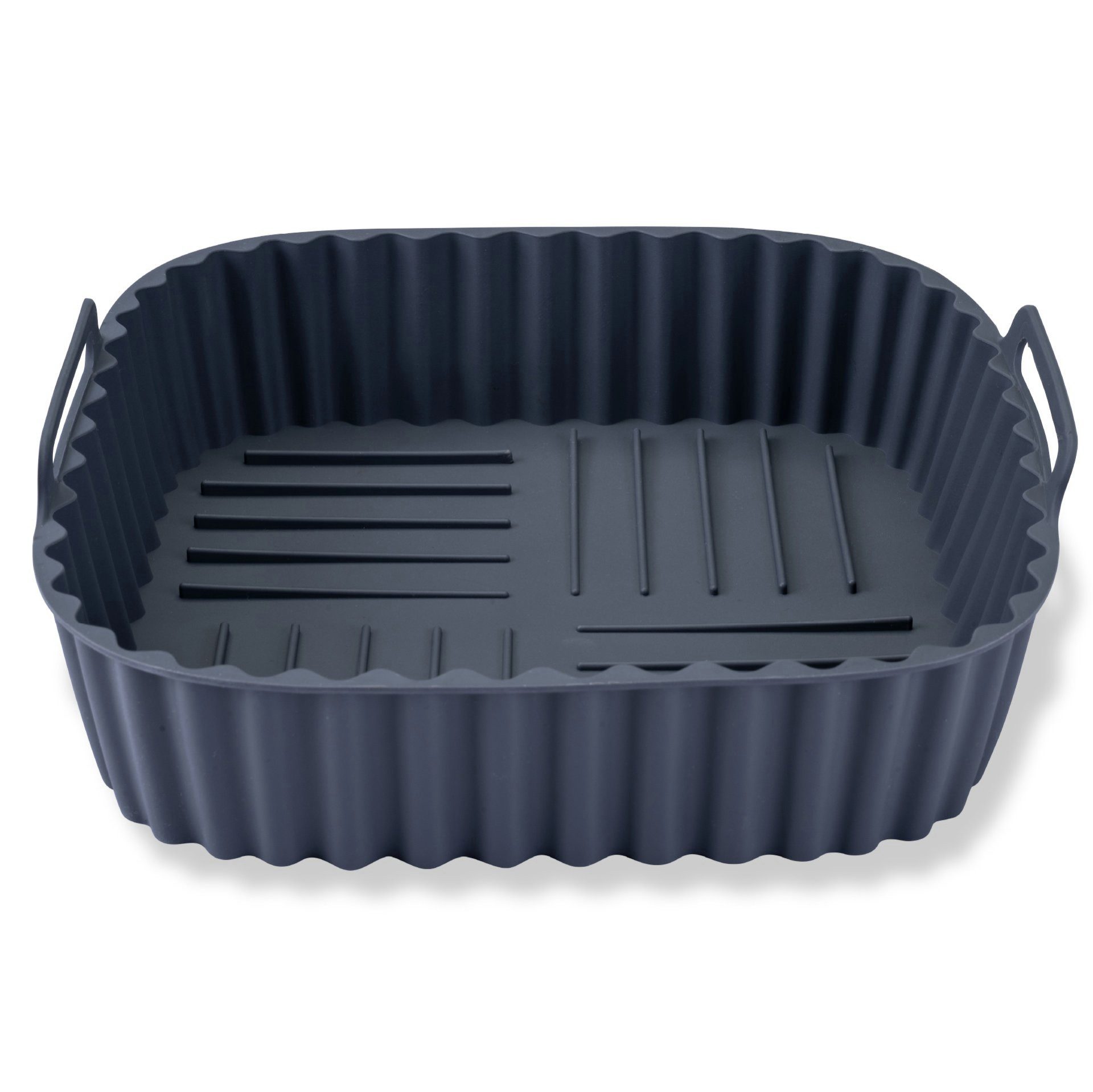 FACKELMANN Silikonform Silikon Backform, Heißluftfritteusen-Zubehör, Frittieren ohne Anhaften