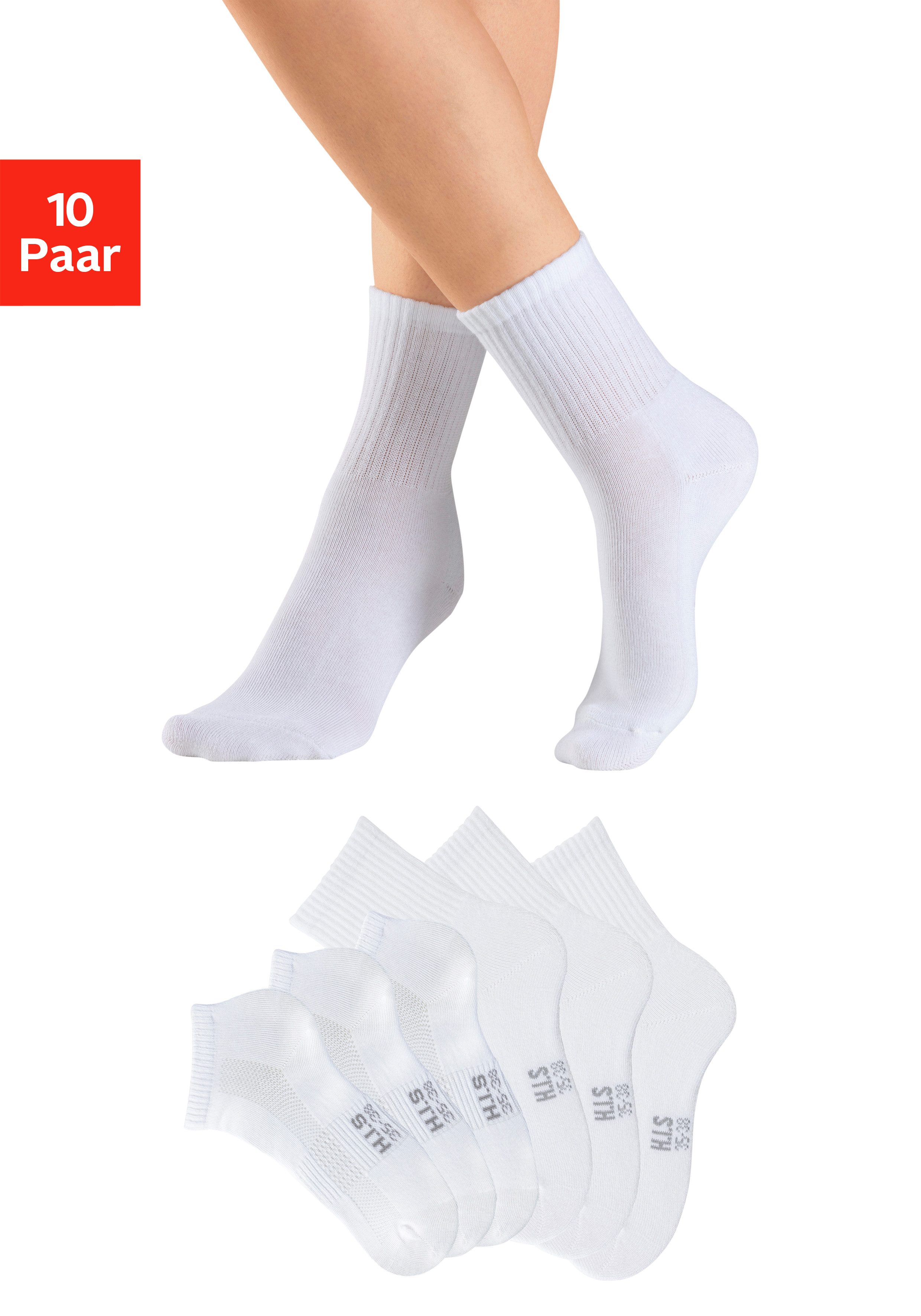 H.I.S Sportsocken, (Packung, 6 Paar), Fitness Pack mit zwei Längen in einer günstig online kaufen