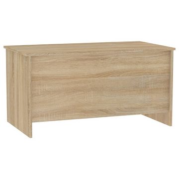 furnicato Couchtisch Sonoma-Eiche 102x55,5x52,5 cm Holzwerkstoff