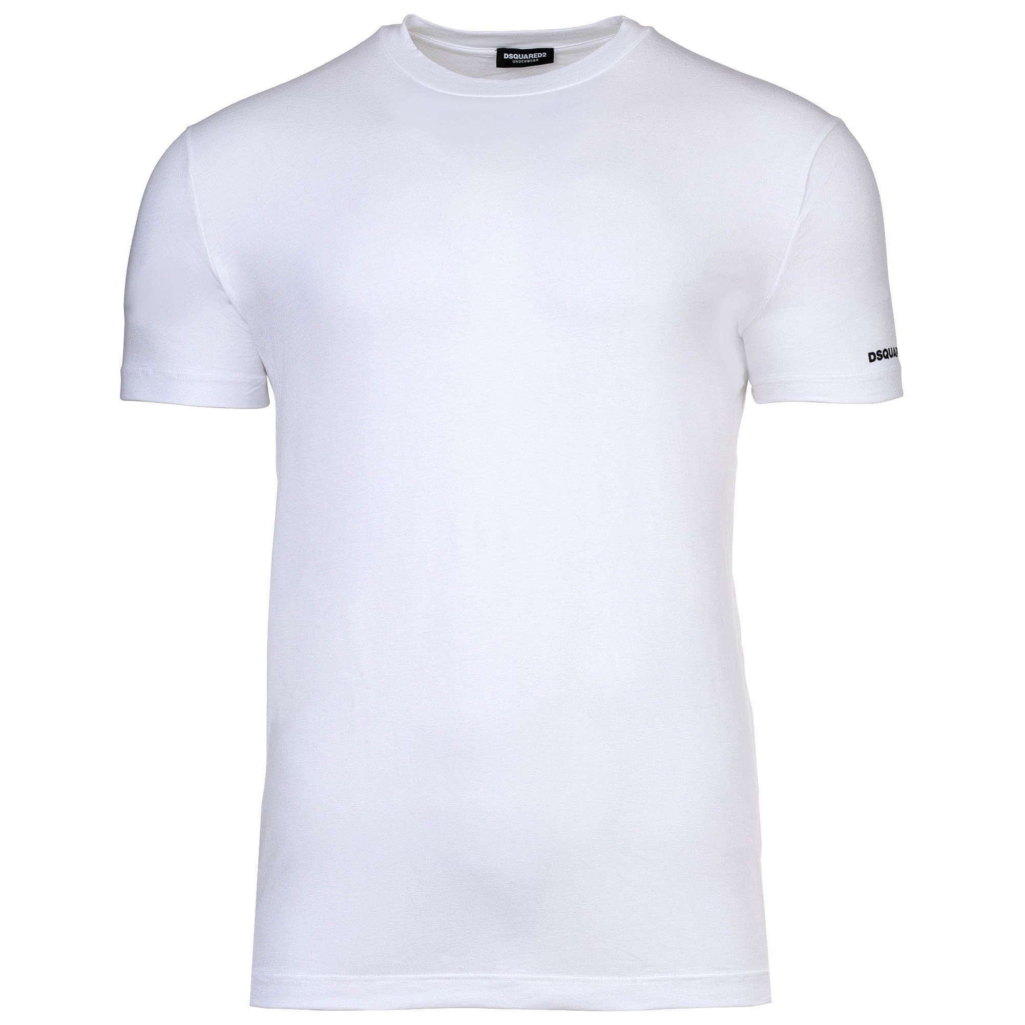 Dsquared2 T-Shirt Herren T-Shirt 2er Pack Baumwolle (Packung, 2er Pack)
