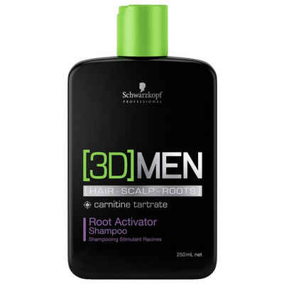 Schwarzkopf Professional Haarshampoo »3D Men Root Activator Shampoo 250 ml«