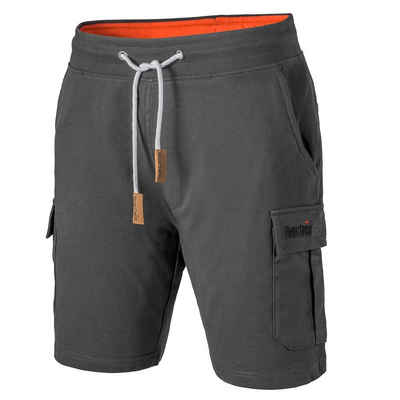 Mount Swiss Shorts Mount Swiss Kurze CARGO Freizeithose Herren (1-tlg) 2 Seitentaschen, 2 Beintaschen + 2 Gesäßtaschen mit Reißverschluss